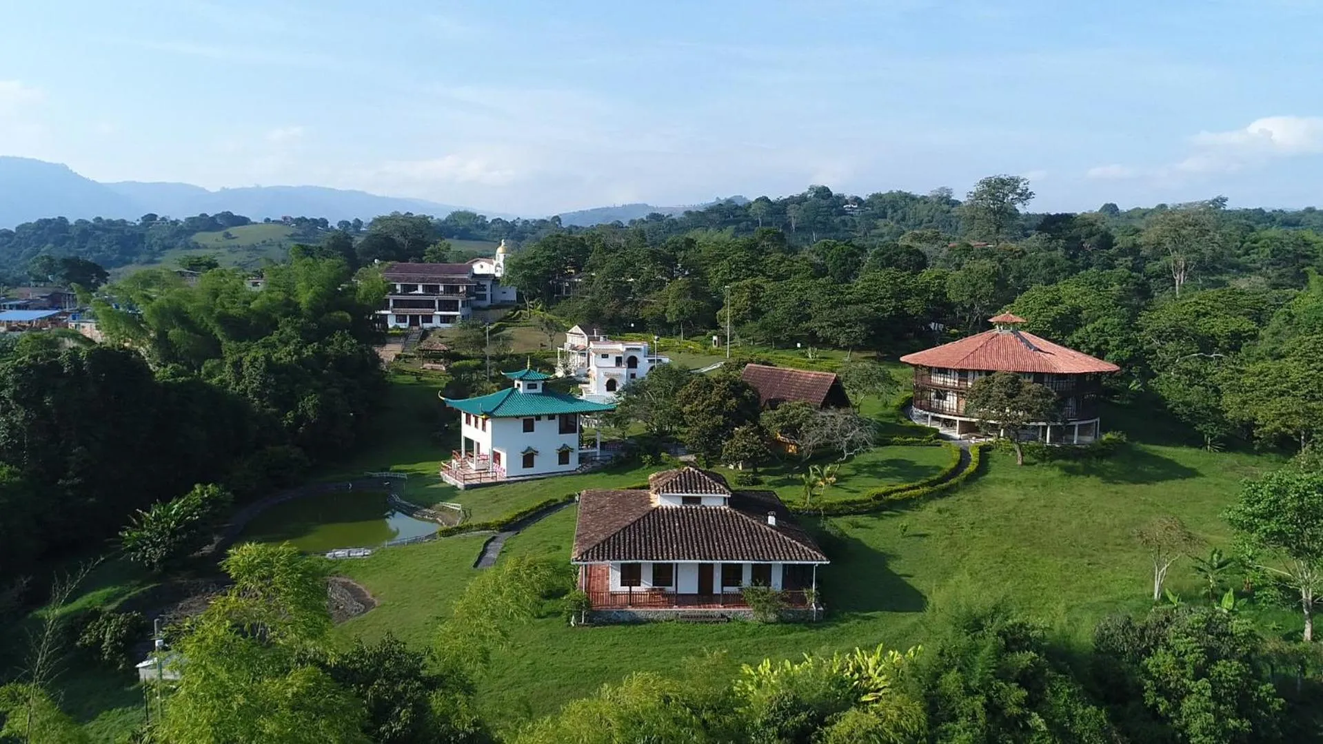 Bird's eye view in San Agustin Internacional Hotel