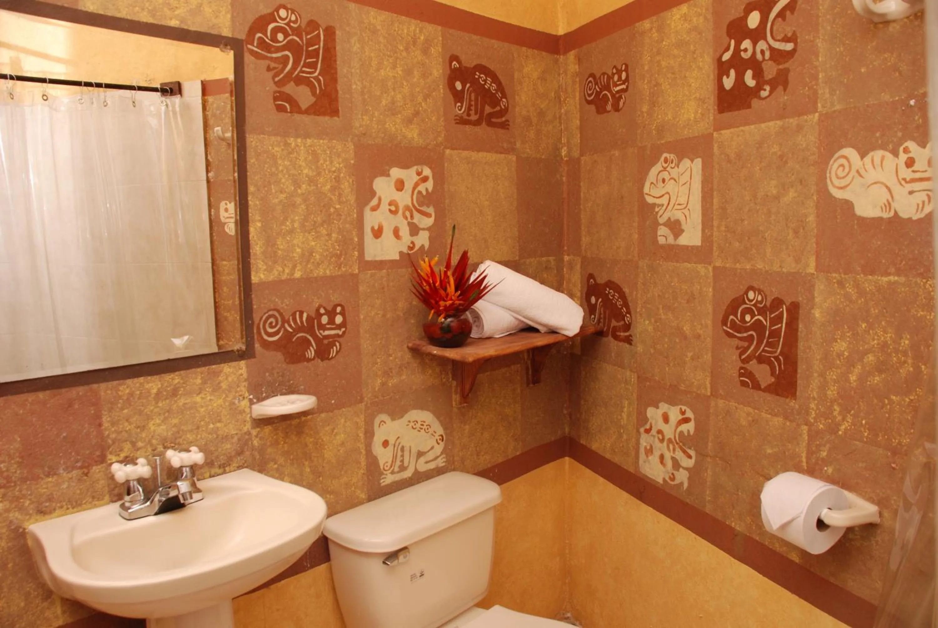 Bathroom in San Agustin Internacional Hotel