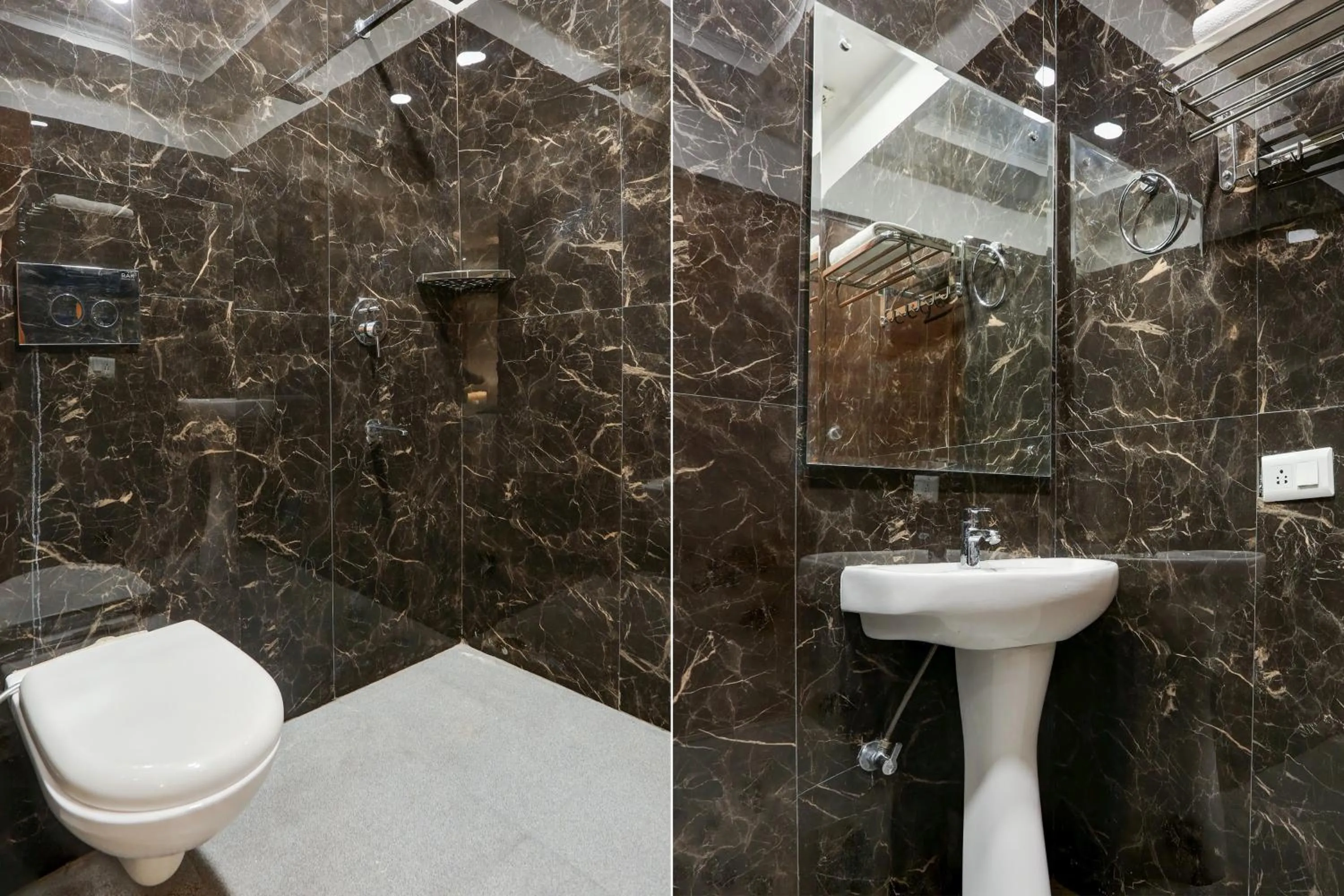 Bathroom in Super Townhouse Eden Garden Zirakpur