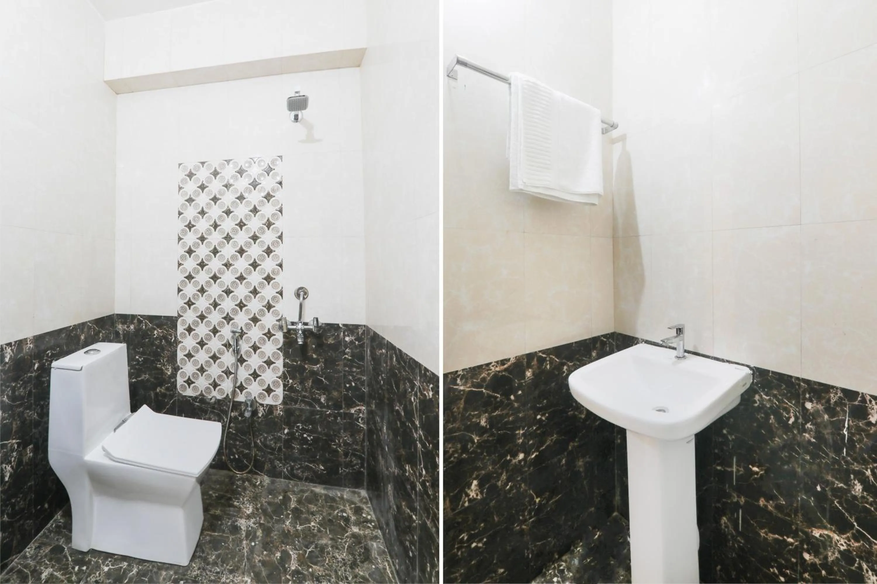 Bathroom in Hotel O Pragati Guest house