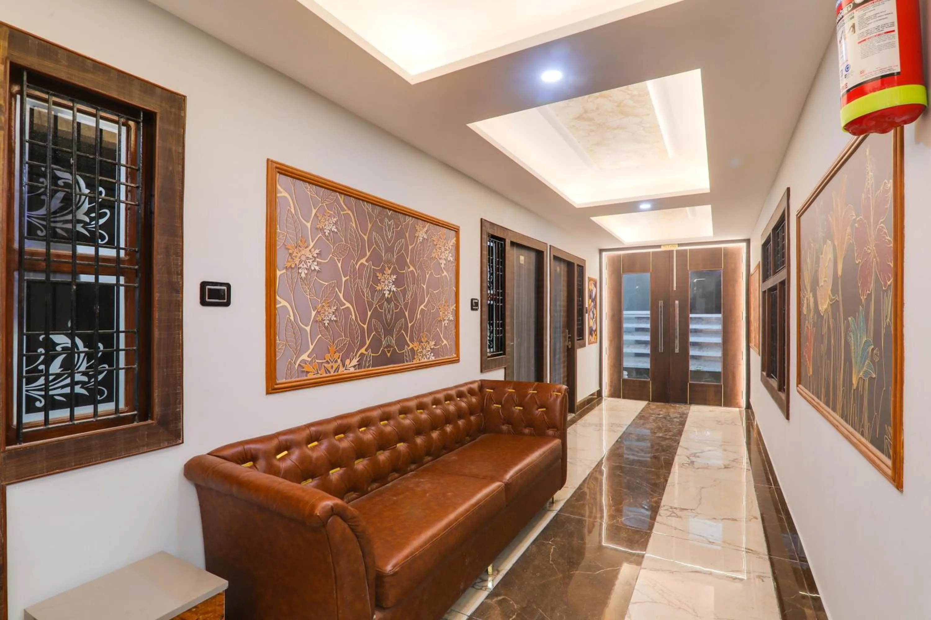 Lobby or reception in Hotel O Pragati Guest house