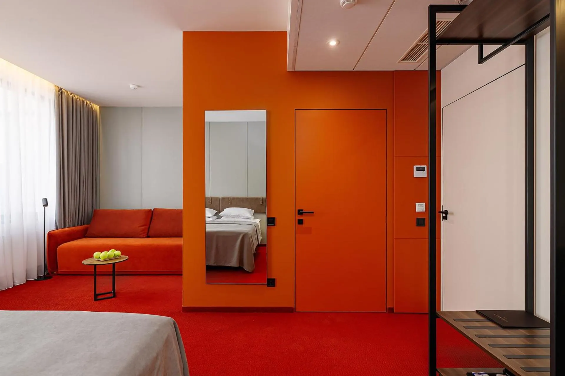 Living room, Bed in LEV Lifestyle Hotel - Maestro