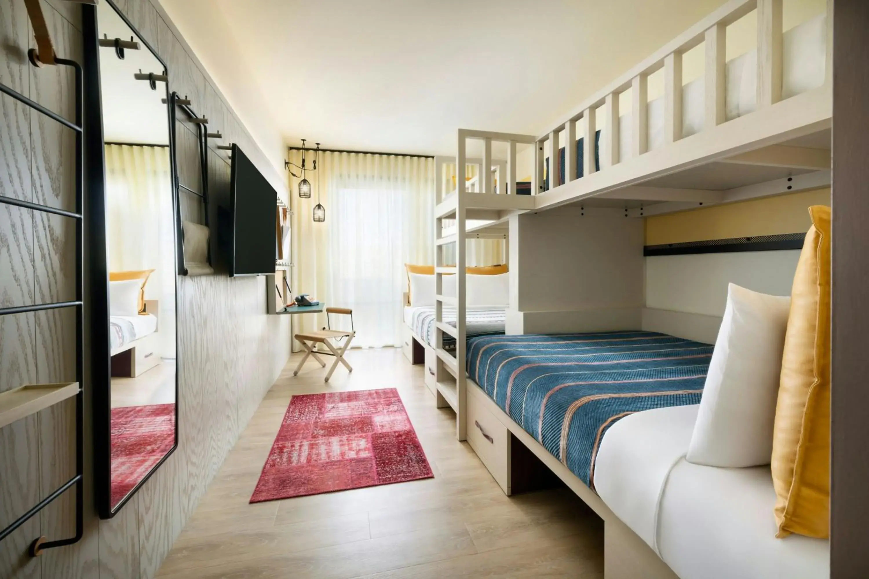 Twin Room with City View in Moxy Allentown Downtown Twin Room with City View in Moxy Allentown Downtown