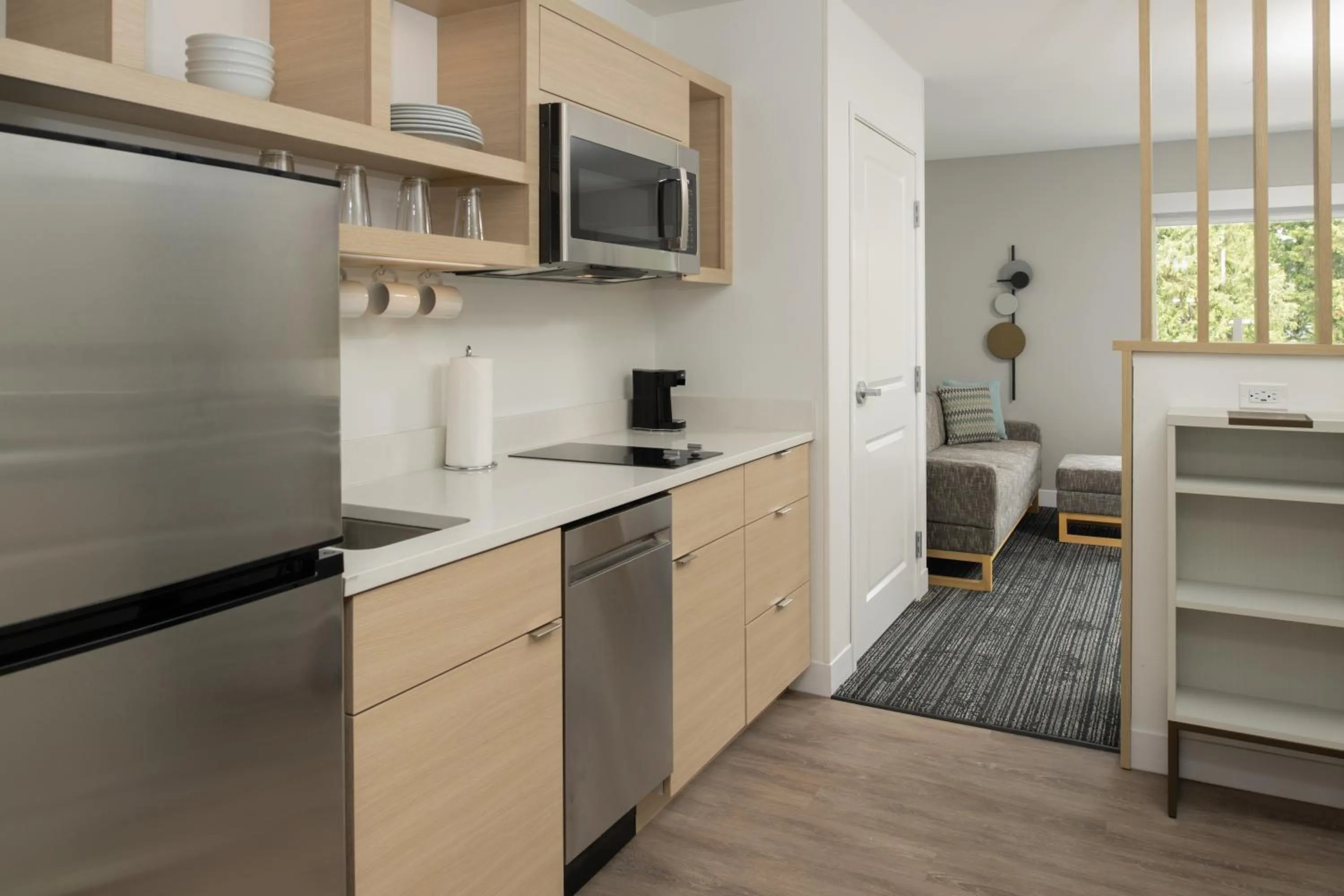 Kitchen or kitchenette in TownePlace Suites by Marriott Eugene
