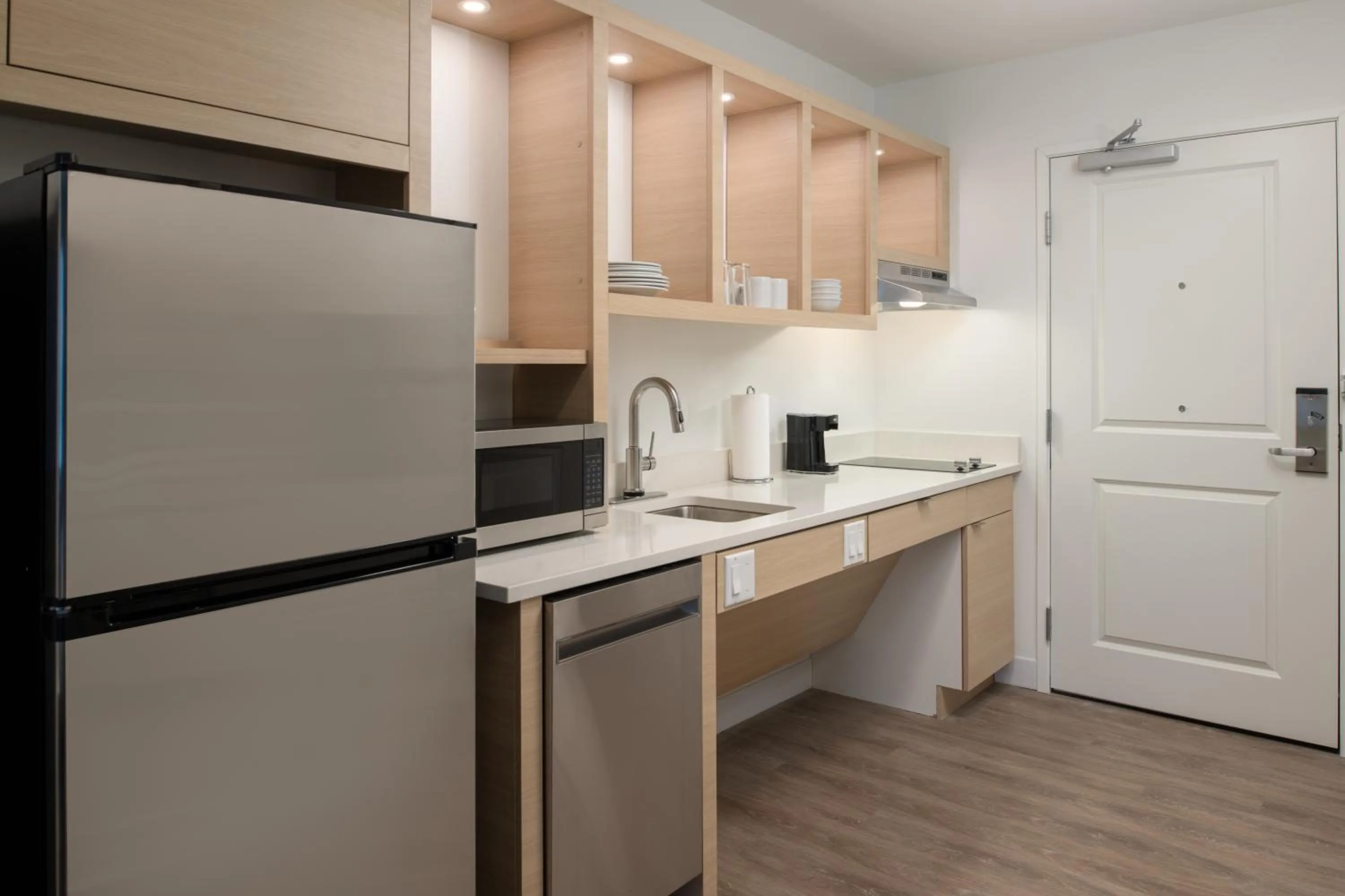 Kitchen or kitchenette in TownePlace Suites by Marriott Eugene