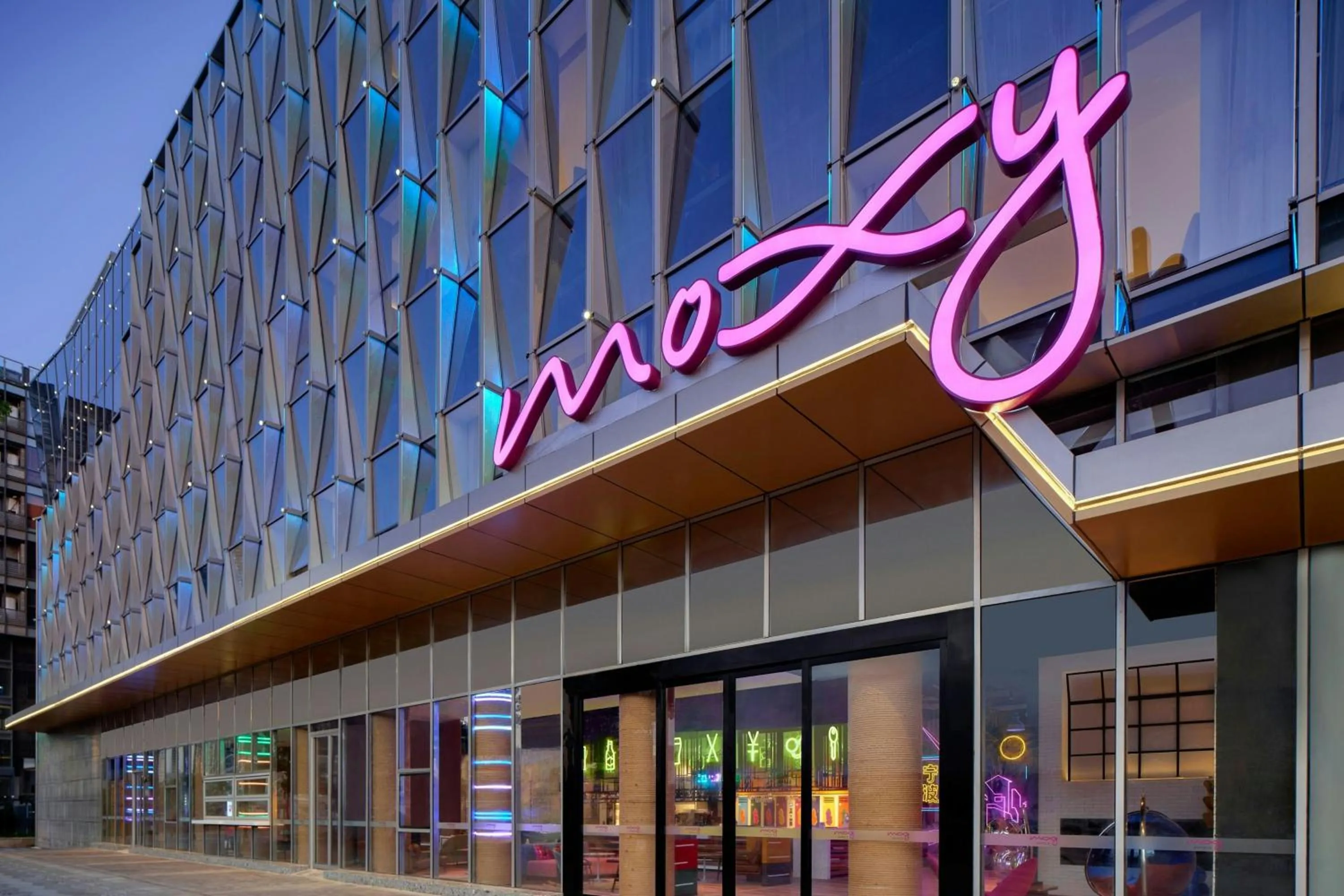 Property building in Moxy Ningbo Old Bund