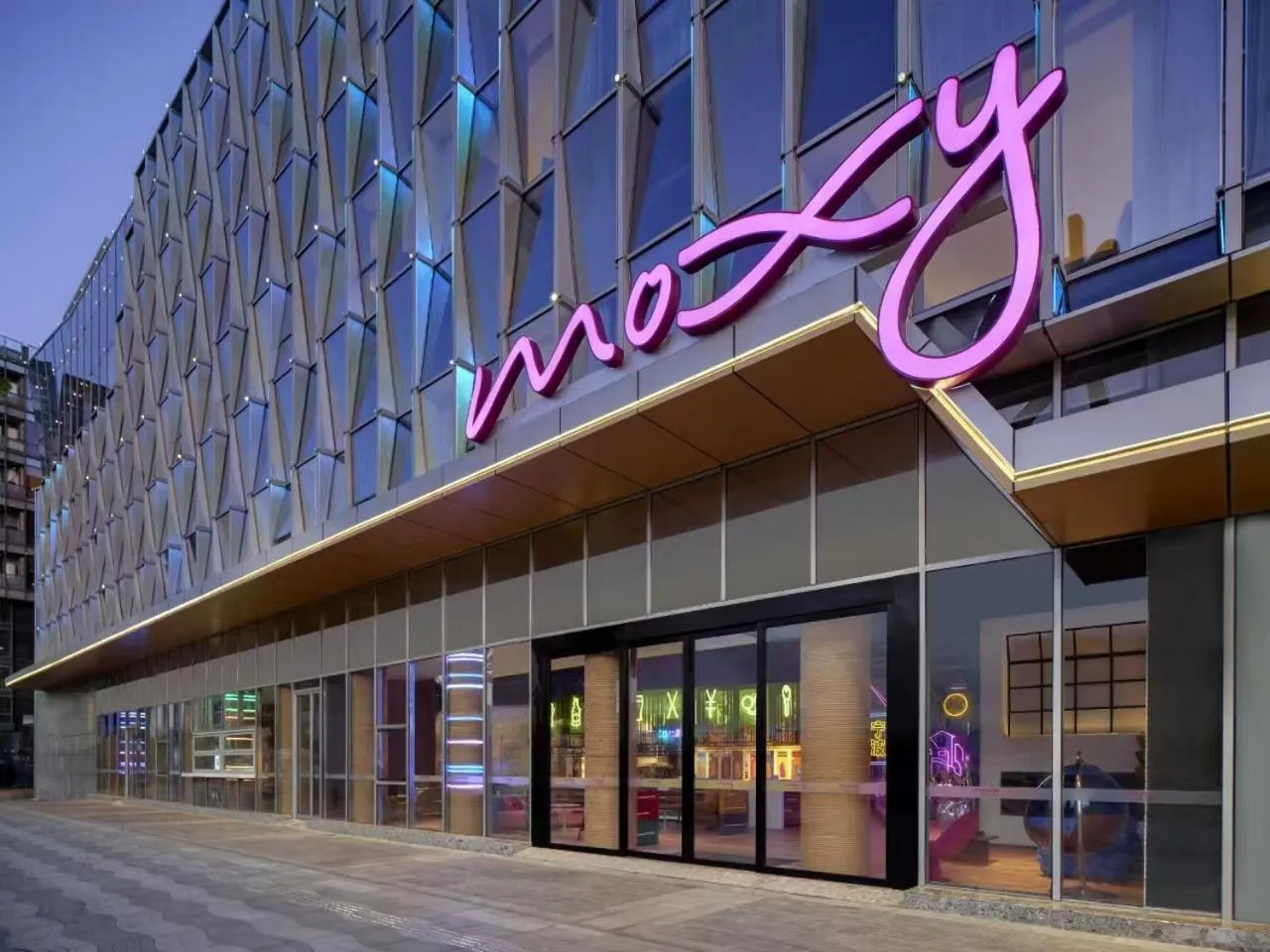 Property building in Moxy Ningbo Old Bund