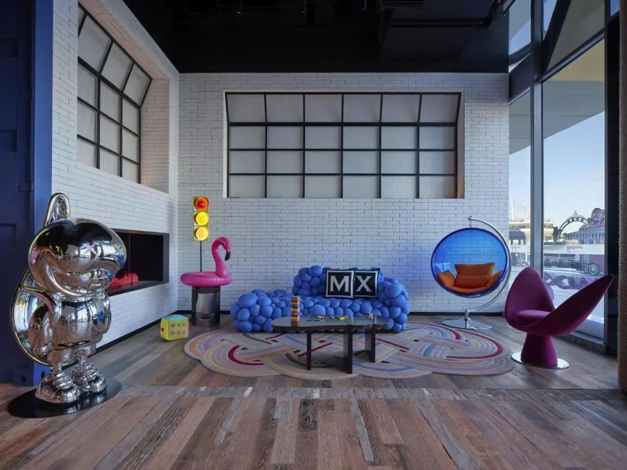 Lobby or reception in Moxy Ningbo Old Bund