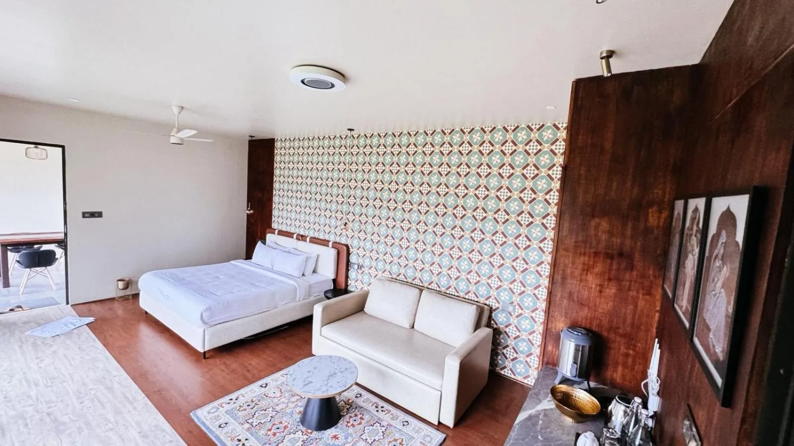 Bedroom, Bed in Tomorrowland Farms and Suites