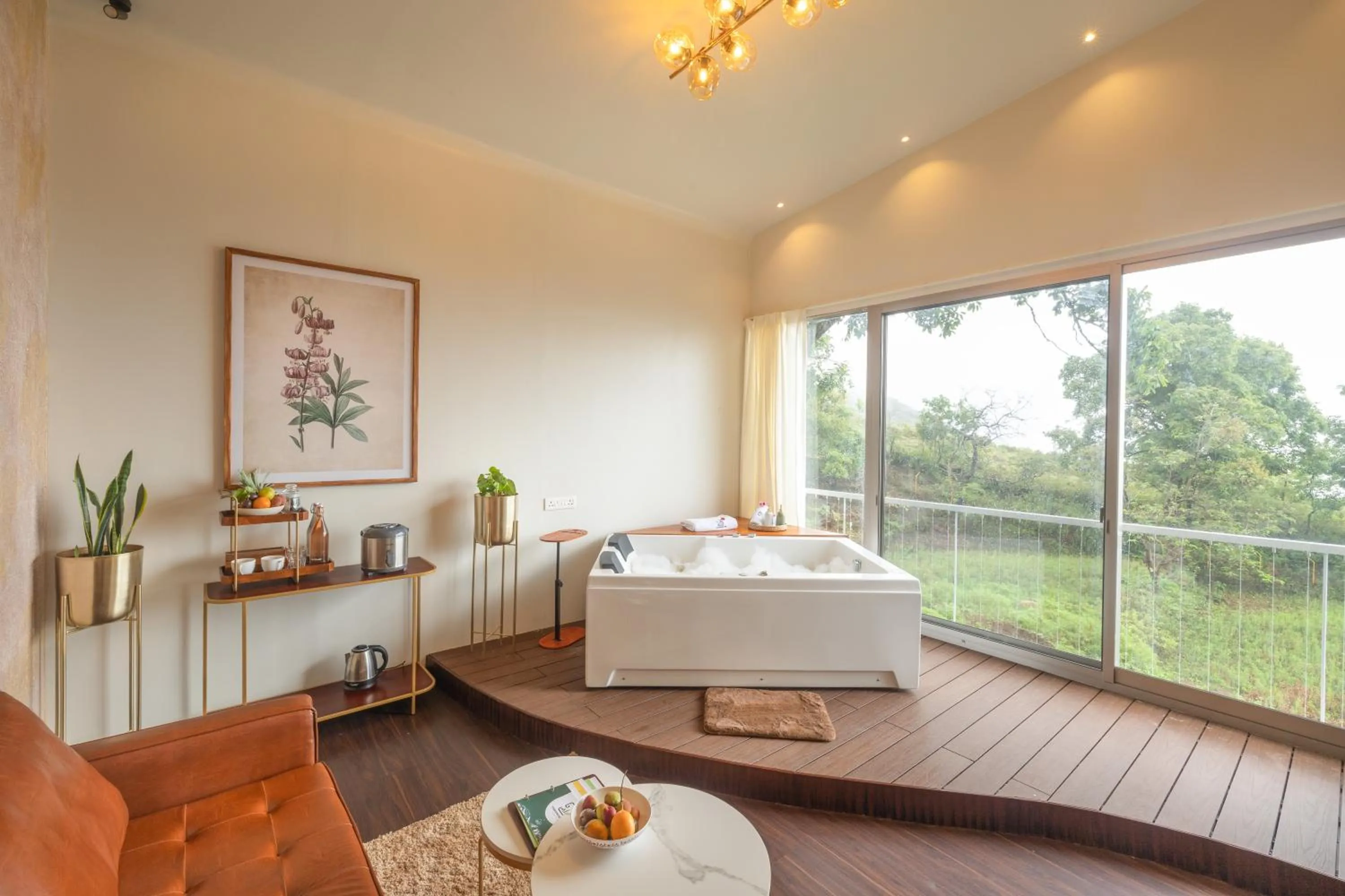 Bath, Bed in Tomorrowland Farms and Suites