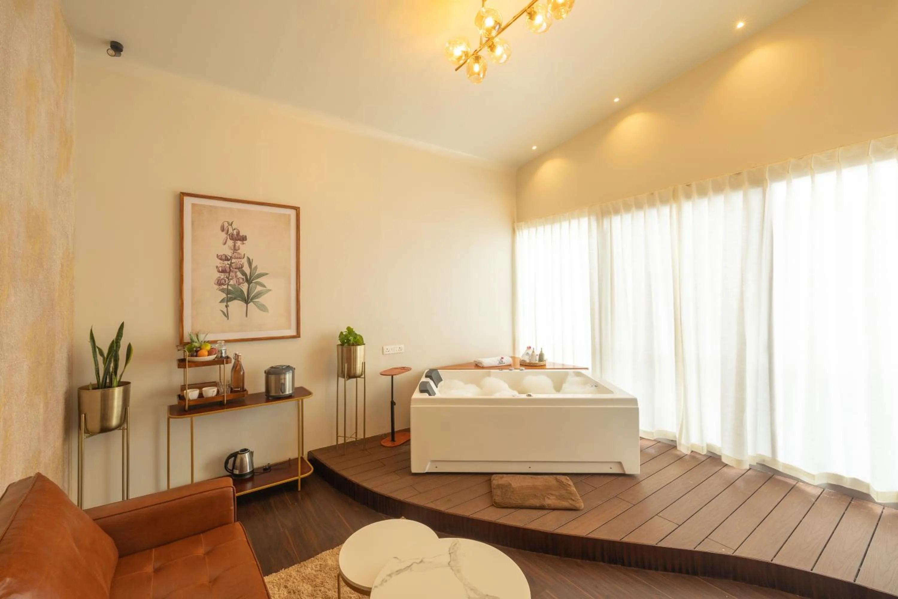 Bath, Bed in Tomorrowland Farms and Suites