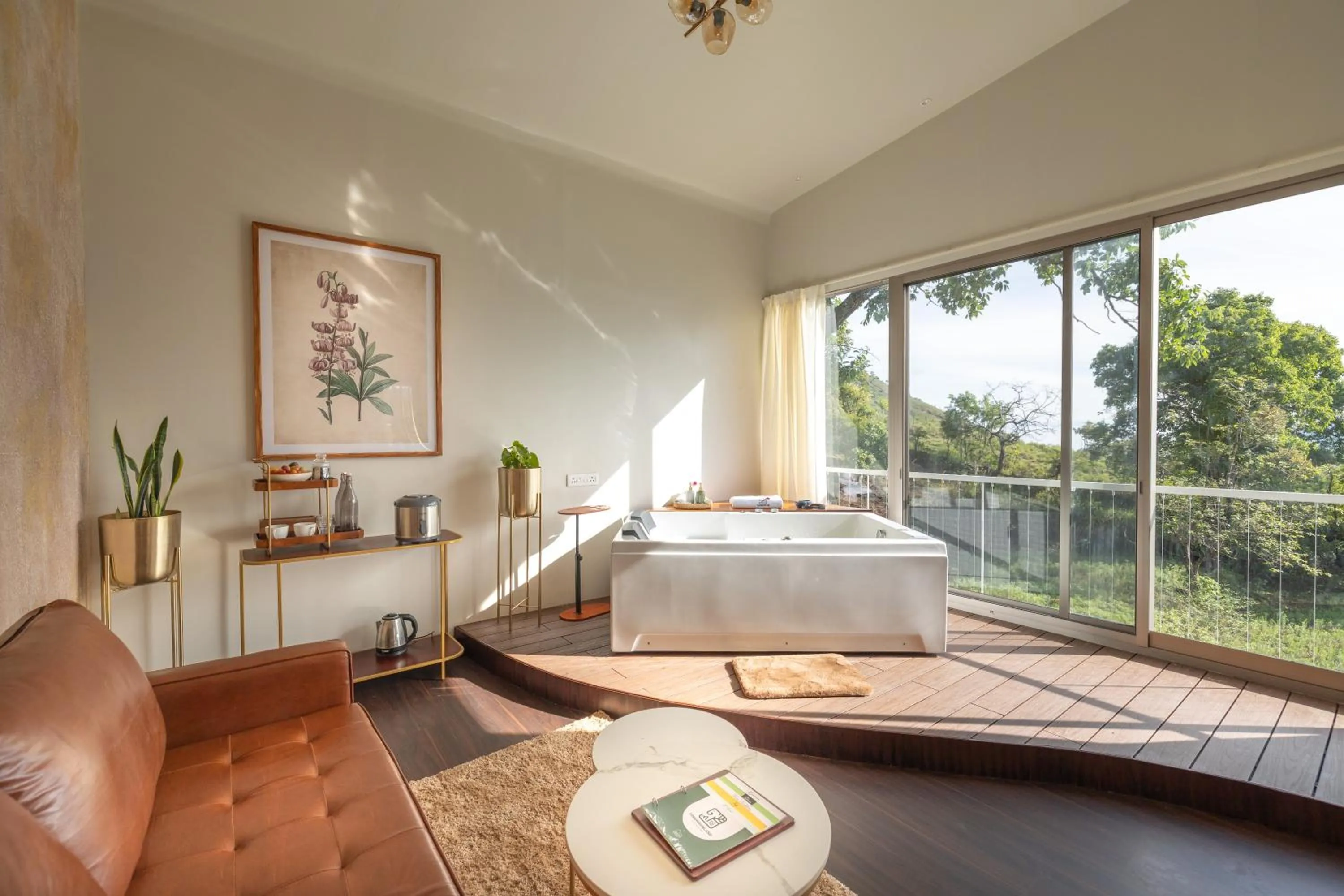 Bath, Bed in Tomorrowland Farms and Suites