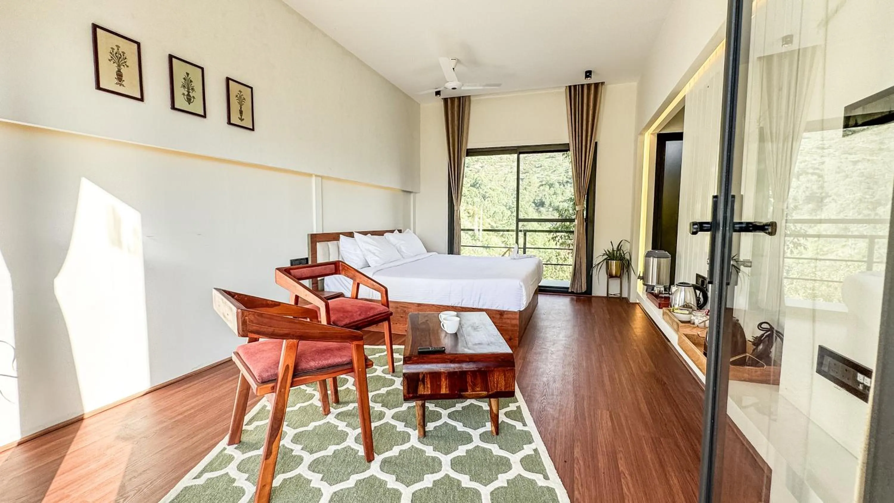 Bedroom in Tomorrowland Farms and Suites