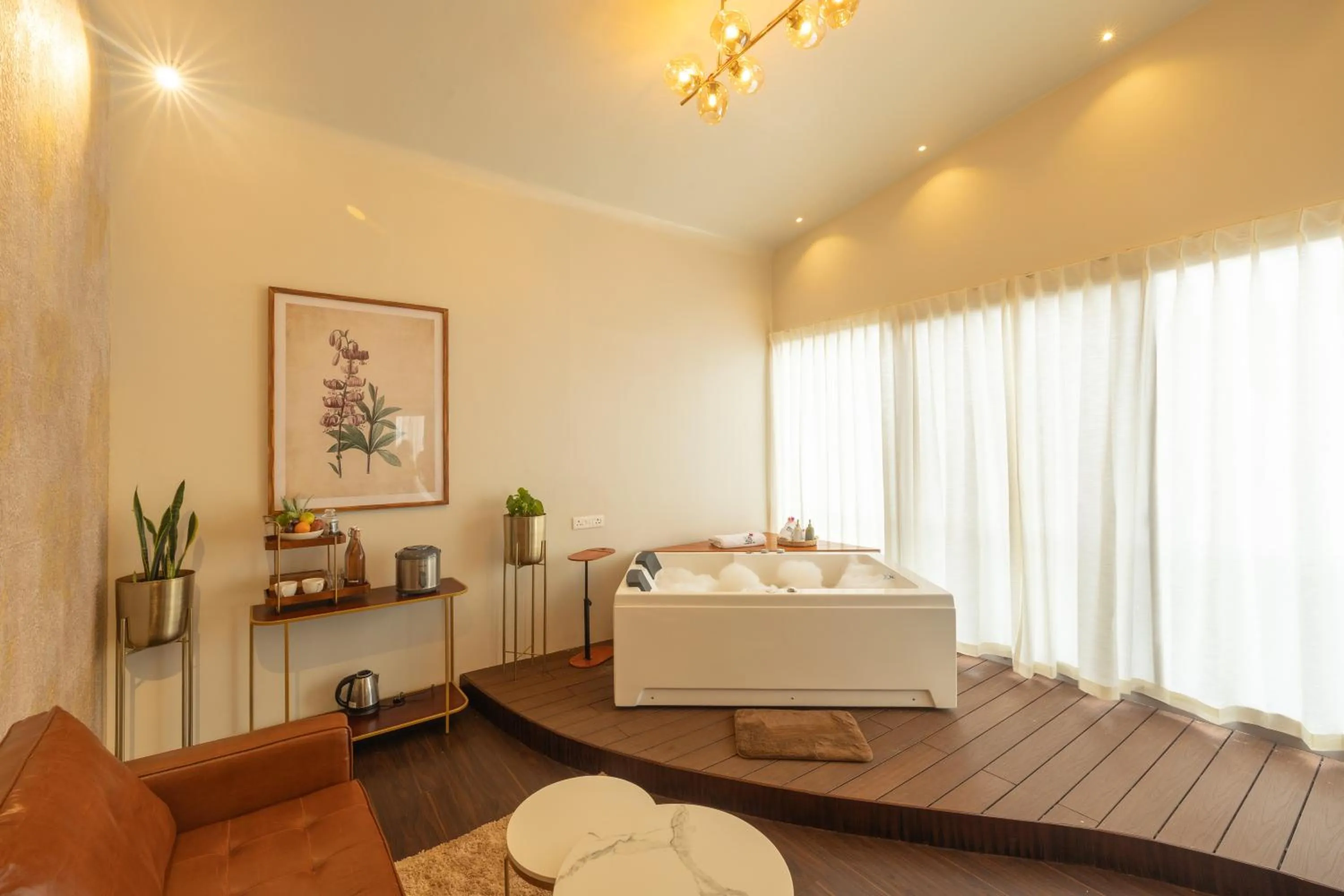 Bath, Bed in Tomorrowland Farms and Suites