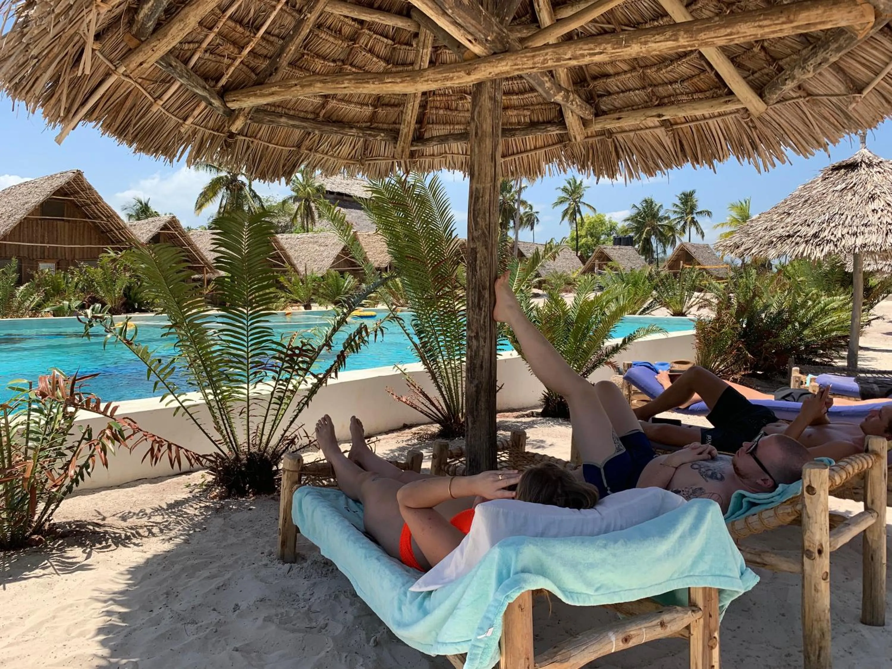 People in New Jambo Bungalows