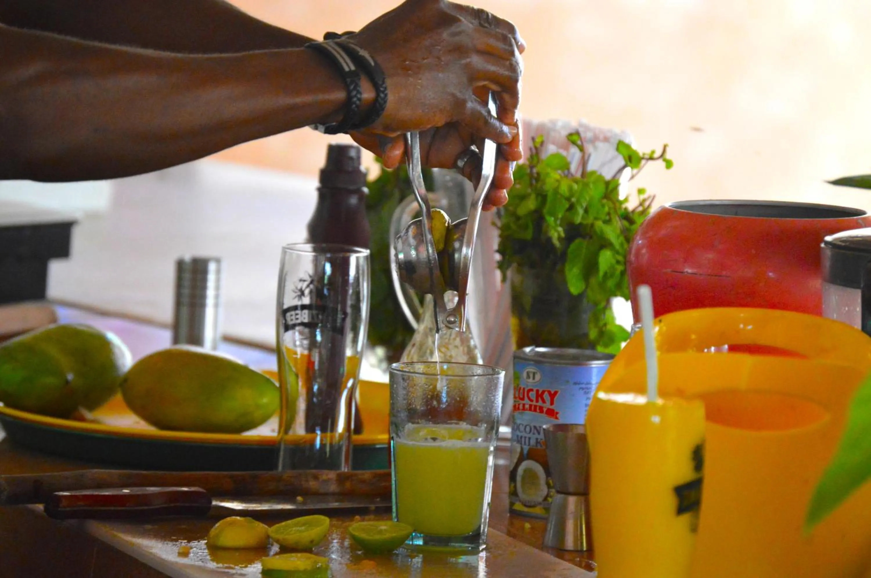 Drinks in New Jambo Bungalows