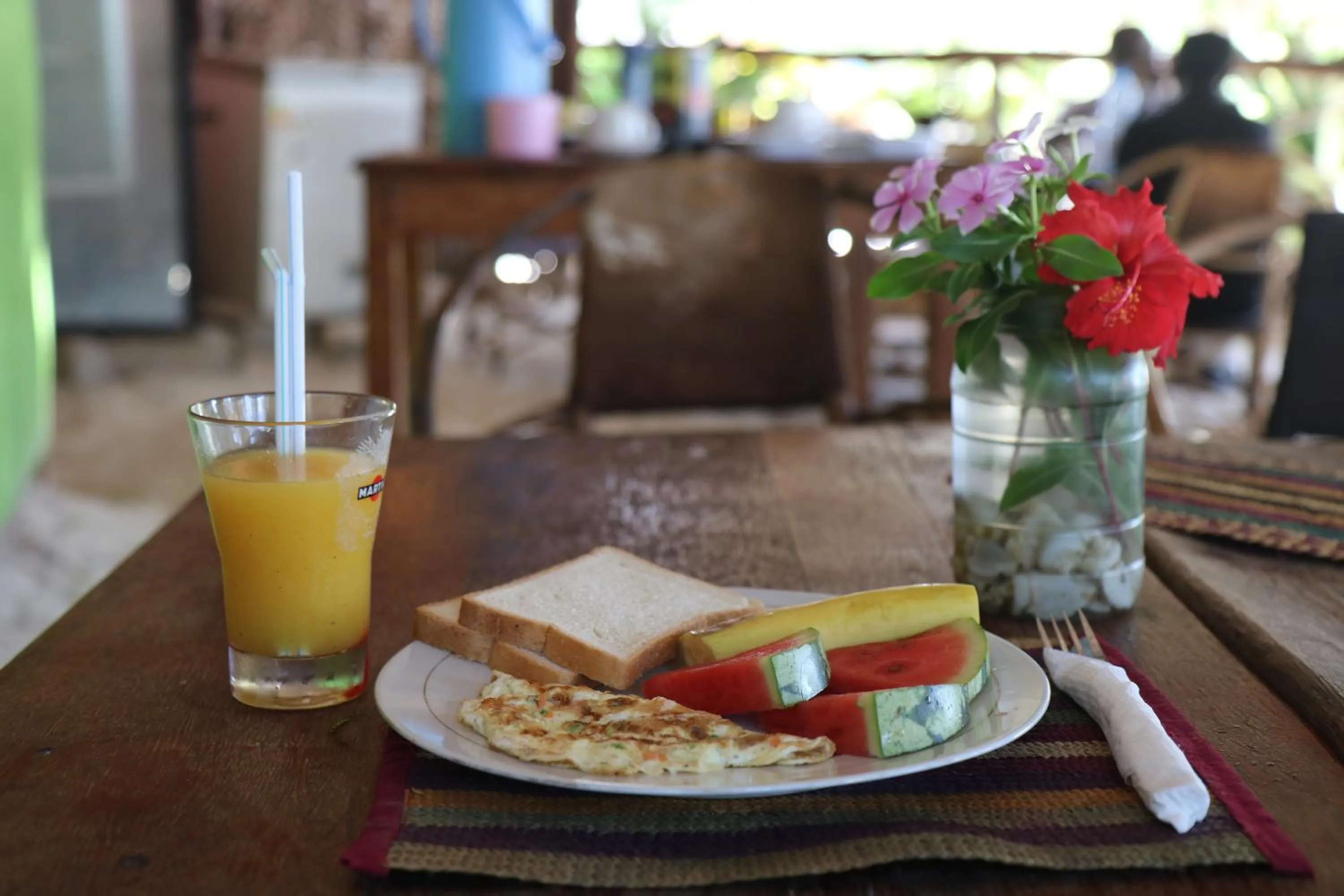 Restaurant/places to eat in New Jambo Bungalows