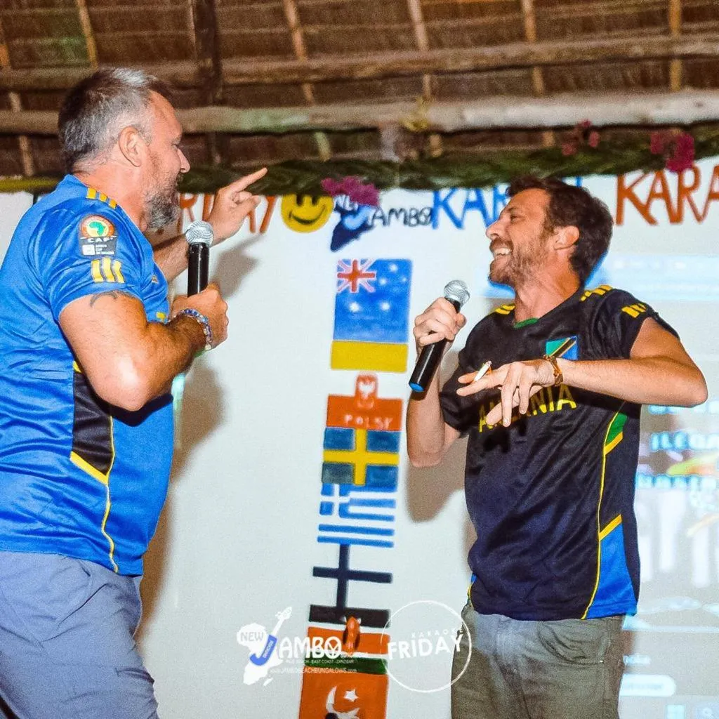 Karaoke in New Jambo Bungalows