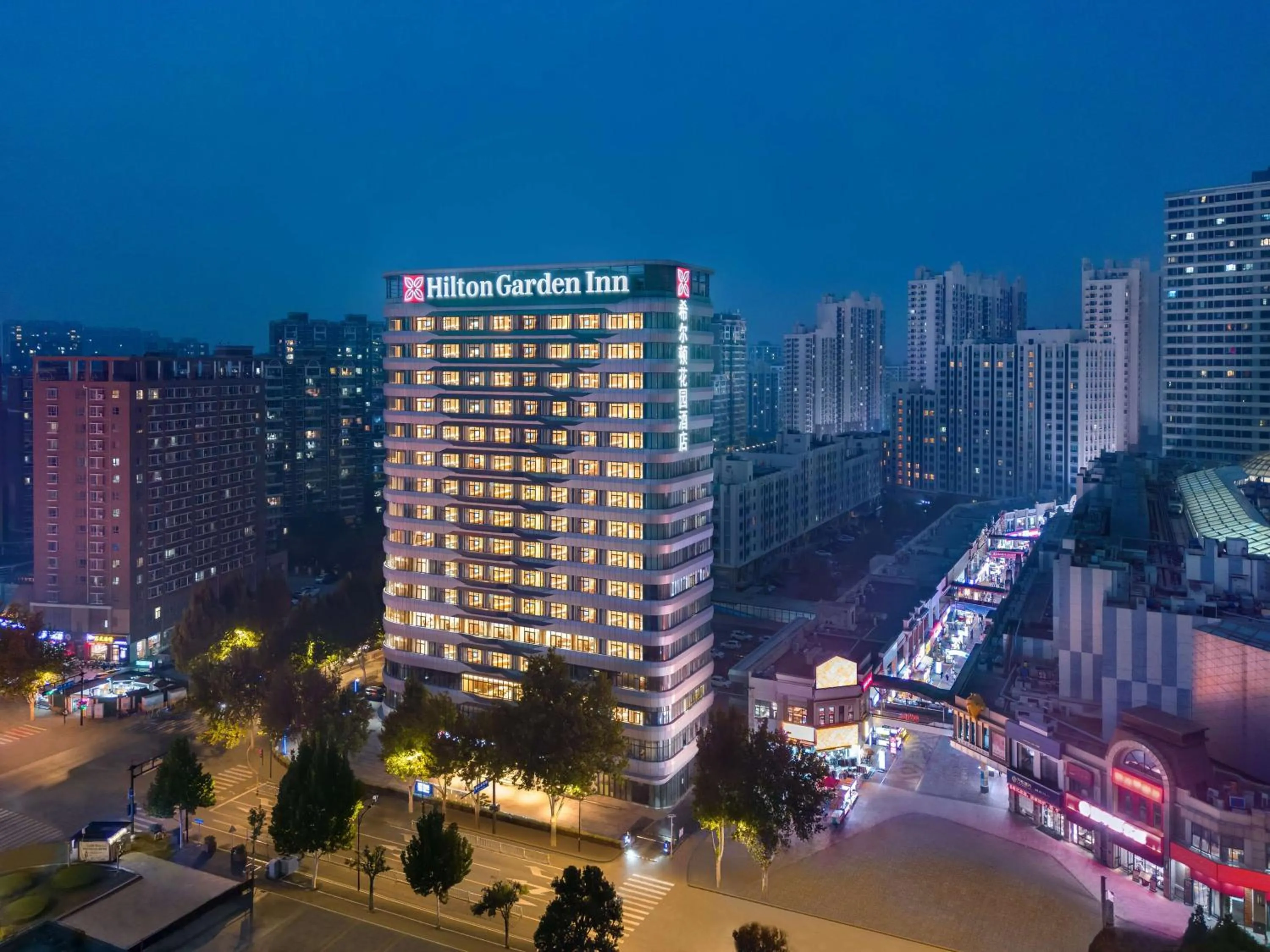 Property building in Hilton Garden Inn Ji'Nan High-Tech Zone