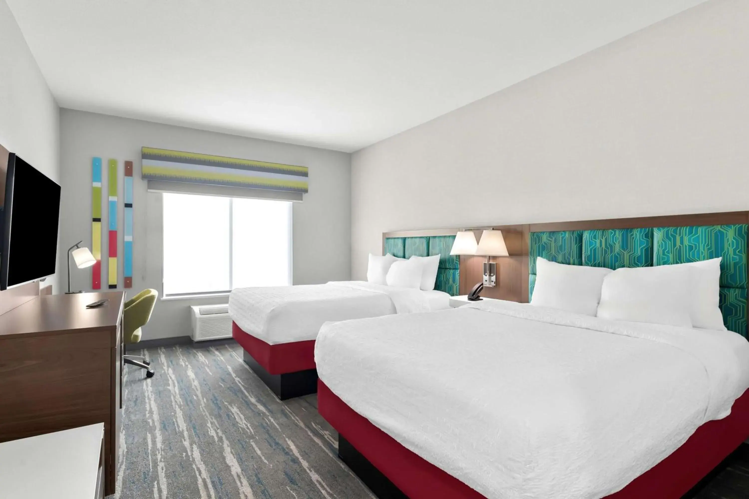 Queen Room with Two Queen Beds in Hampton Inn & Suites Sherman Queen Room with Two Queen Beds in Hampton Inn & Suites Sherman