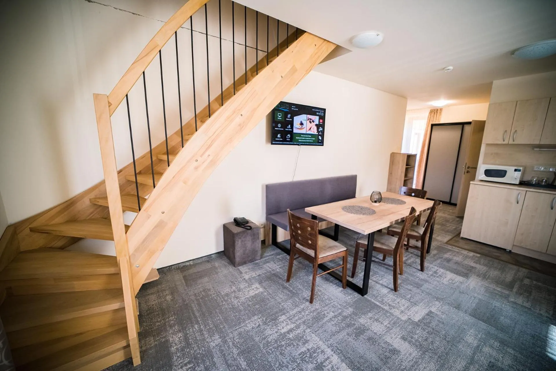 Kitchen or kitchenette in Wellness & Spa Hotel Čertov