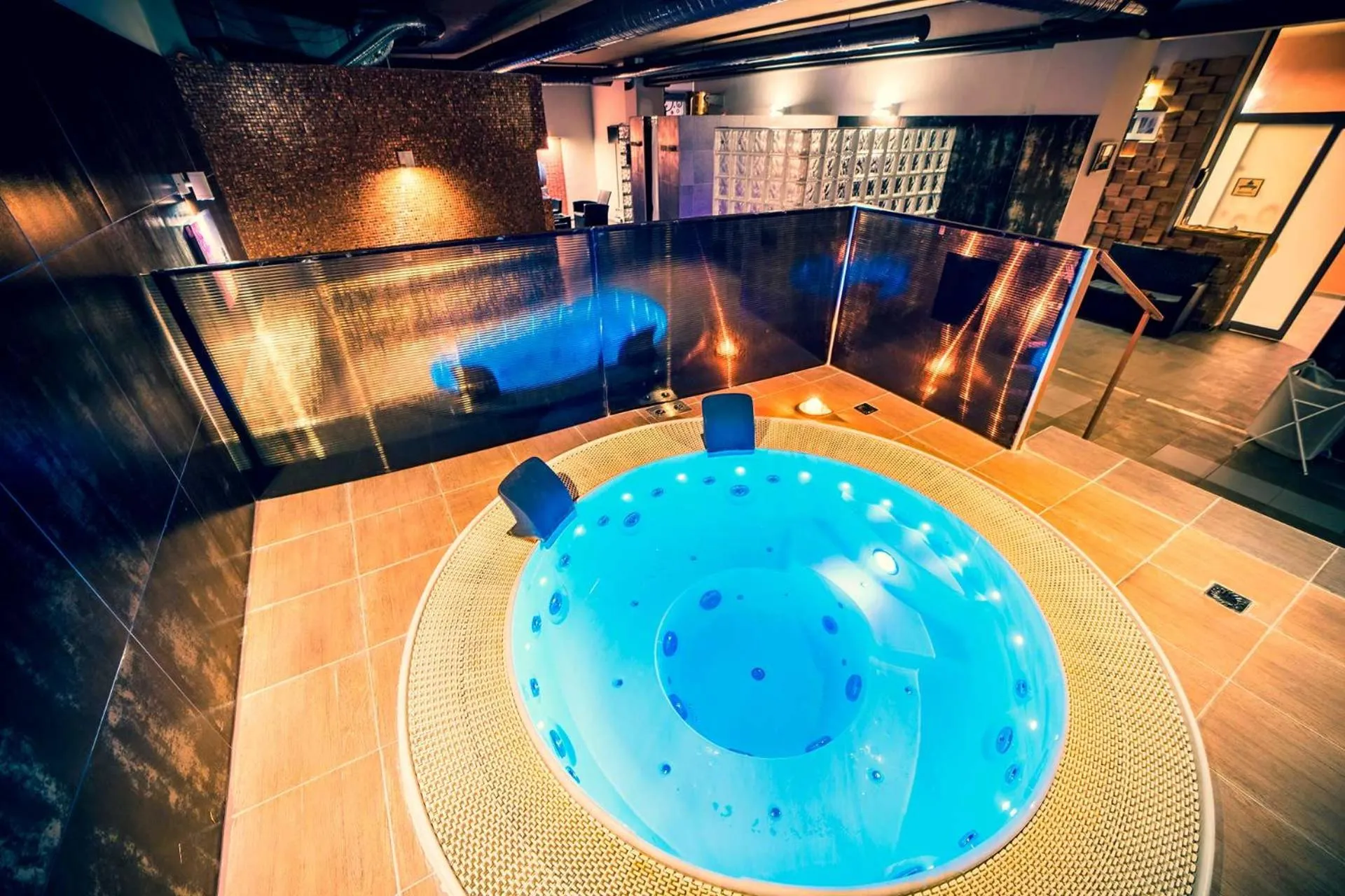 Hot Tub in Wellness & Spa Hotel Čertov