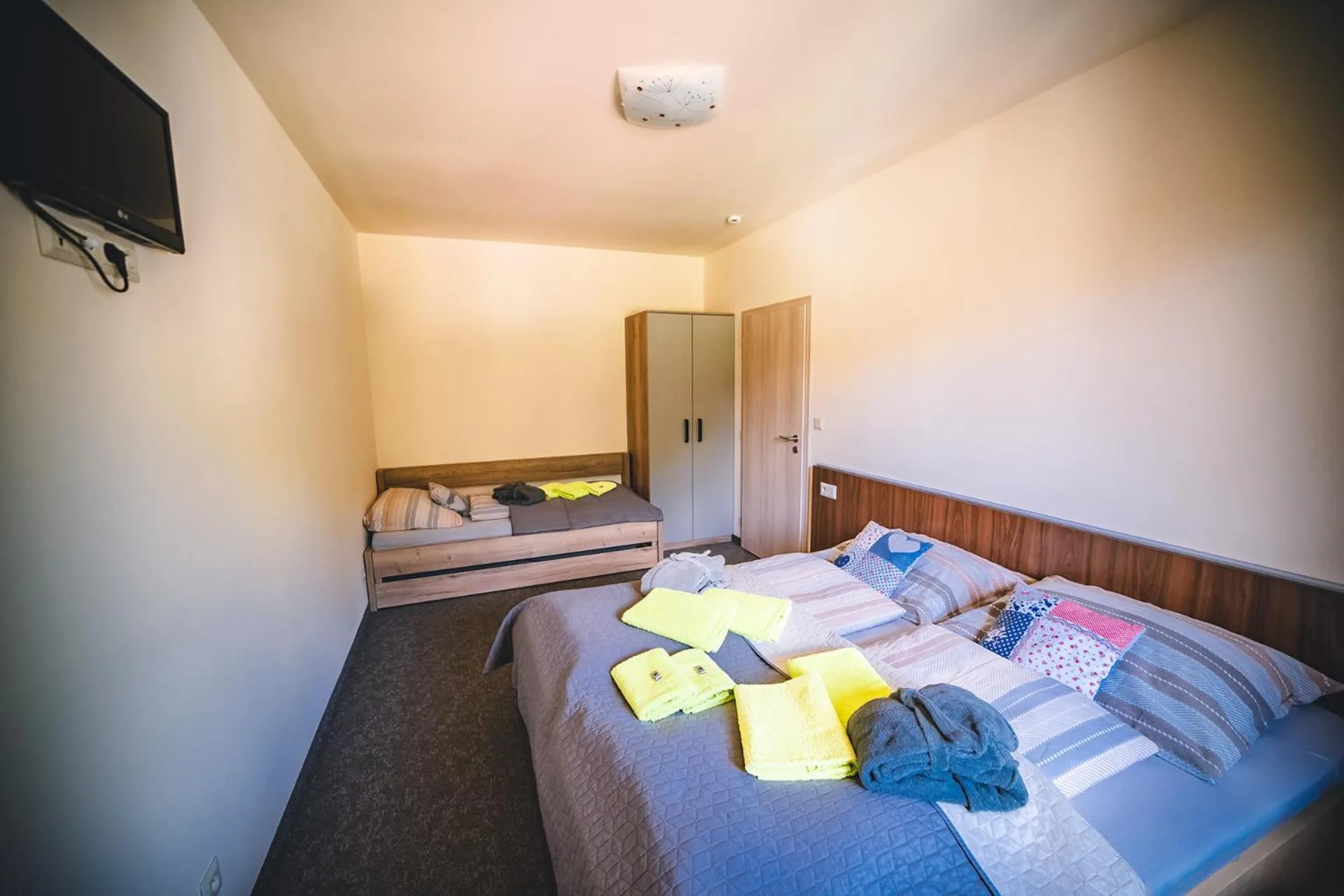 Bed in Wellness & Spa Hotel Čertov