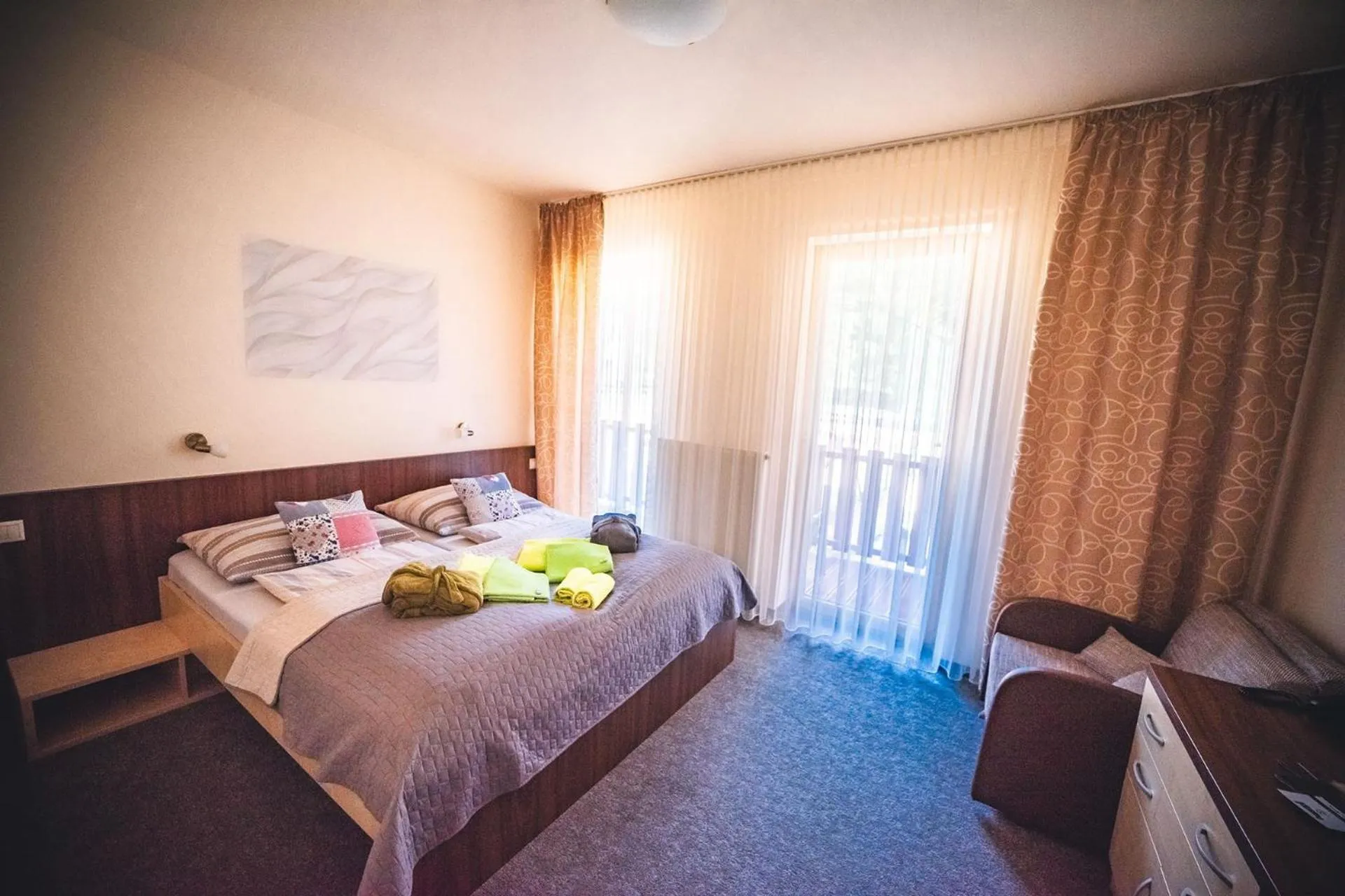 Bed in Wellness & Spa Hotel Čertov