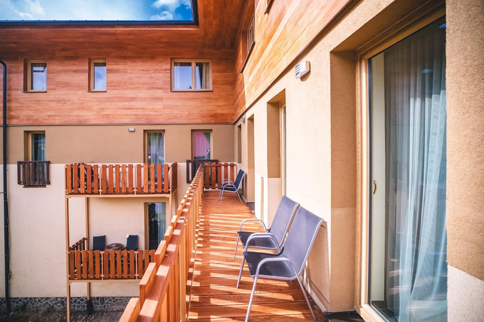 Balcony/Terrace in Wellness & Spa Hotel Čertov