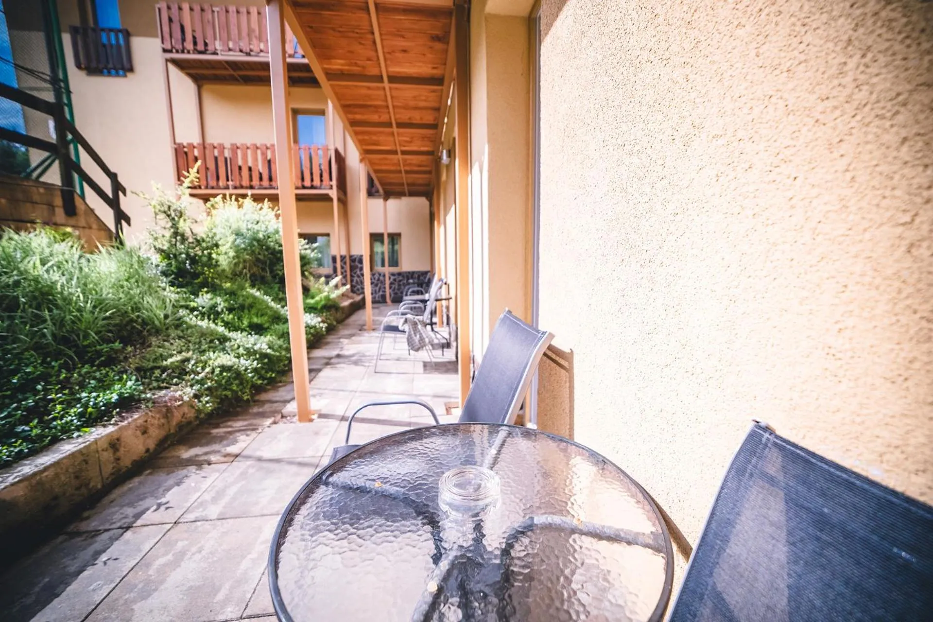 Balcony/Terrace in Wellness & Spa Hotel Čertov