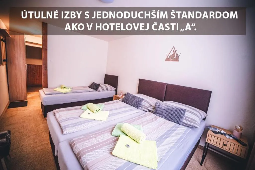 Bed in Wellness & Spa Hotel Čertov