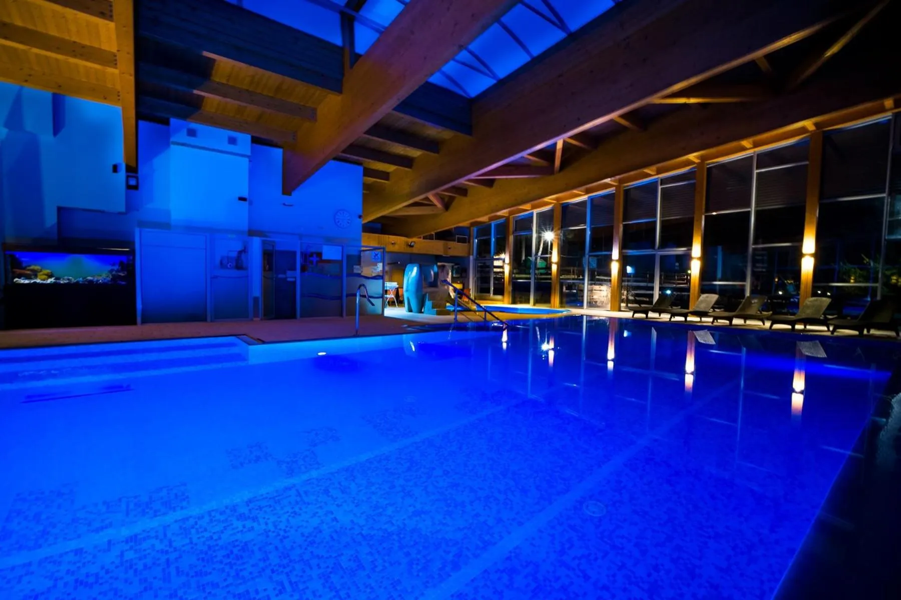 Swimming pool in Wellness & Spa Hotel Čertov