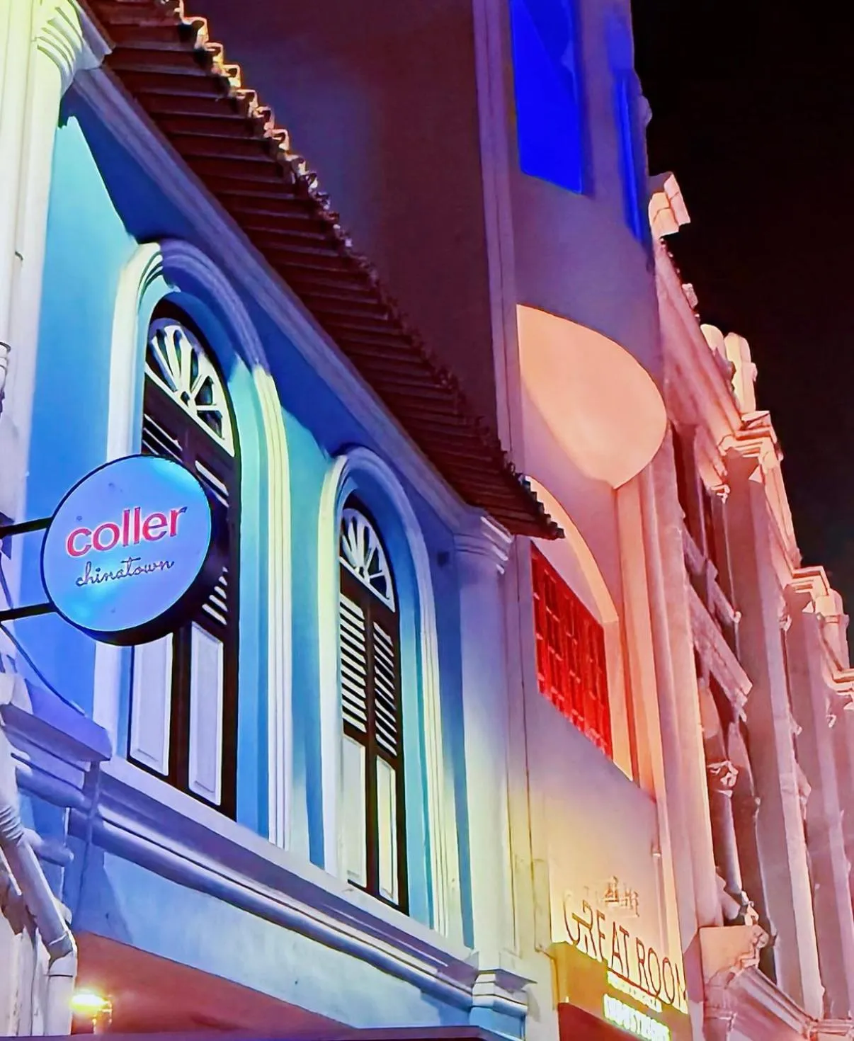 Property building in Coller Chinatown