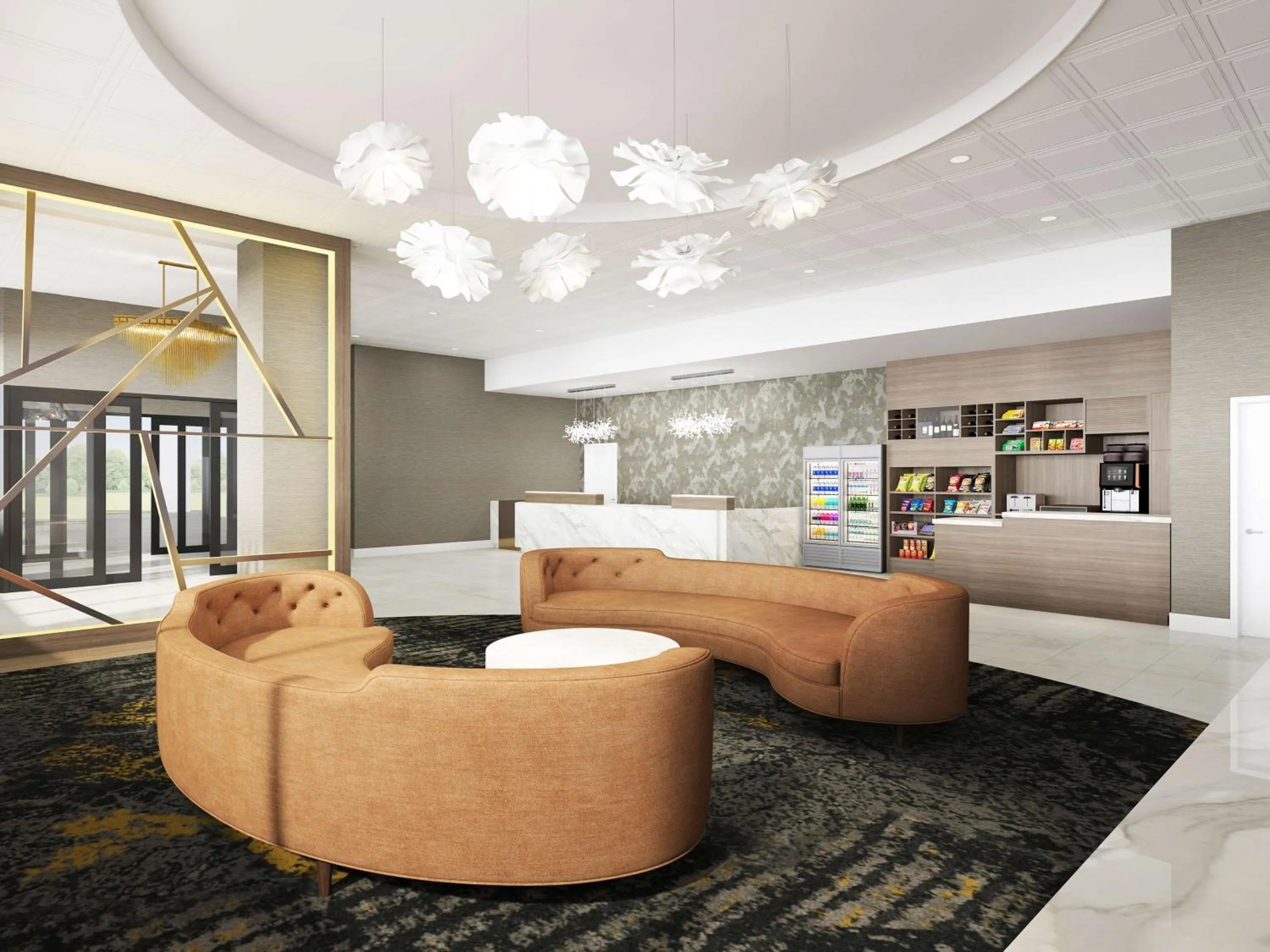 Lobby or reception in DoubleTree by Hilton Poughkeepsie