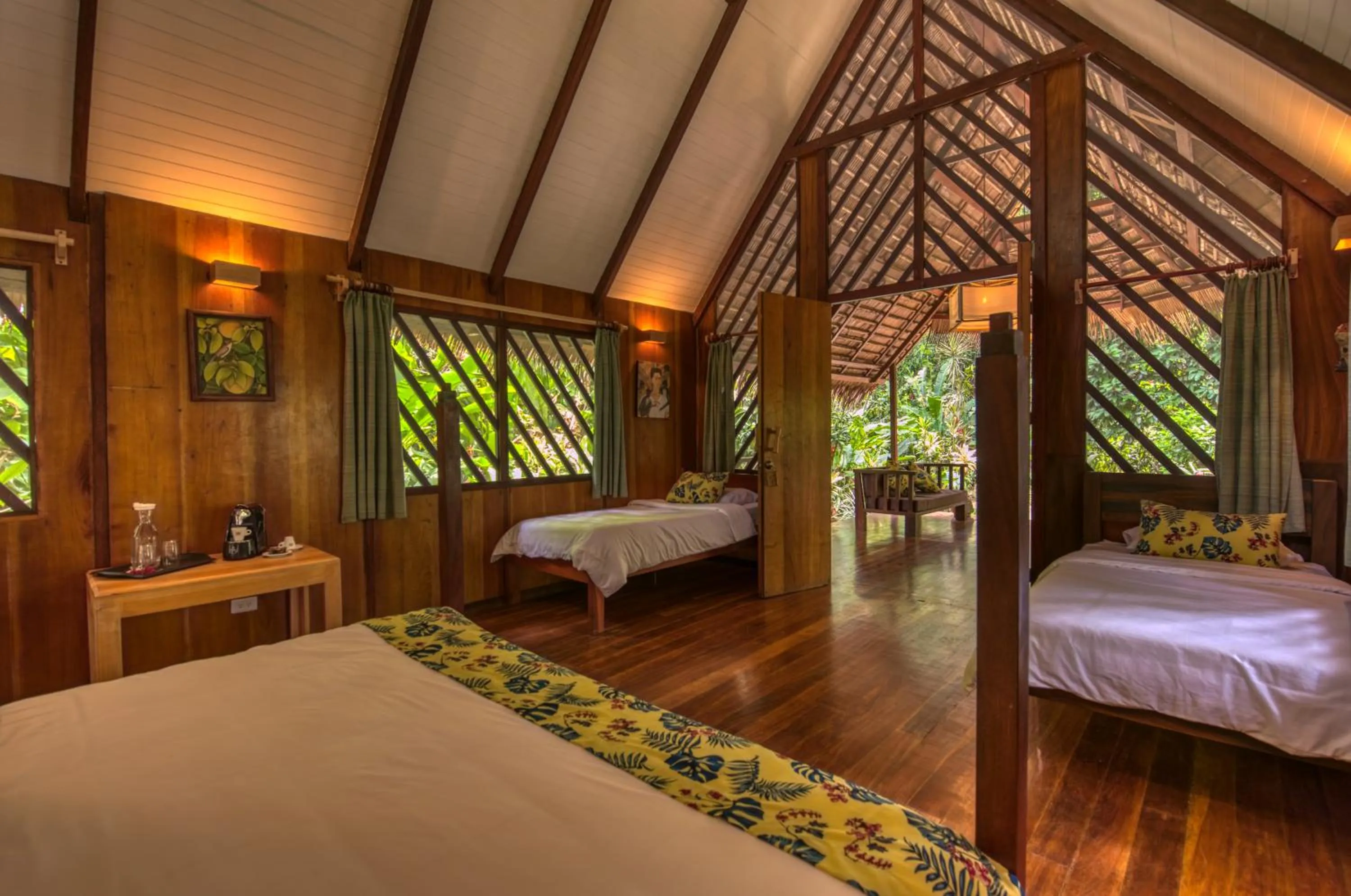Bed in Shawandha Lodge