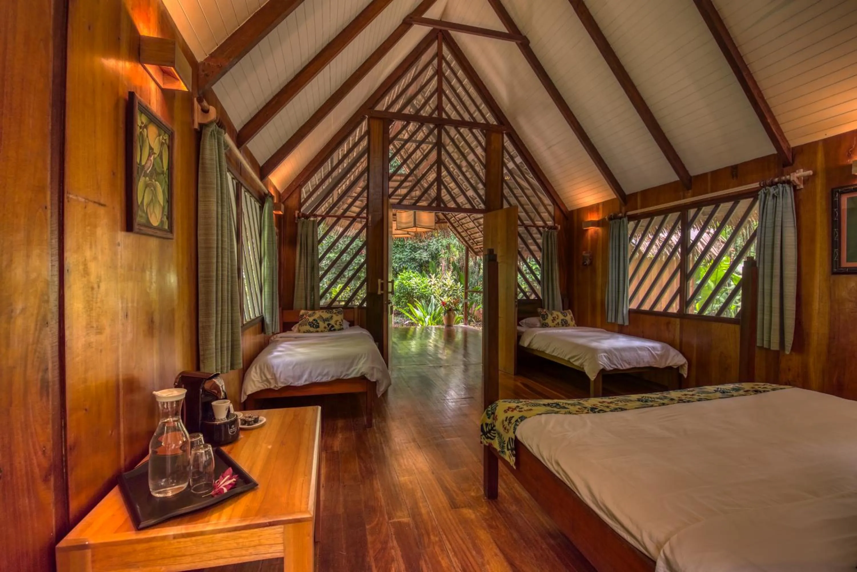 Bed in Shawandha Lodge