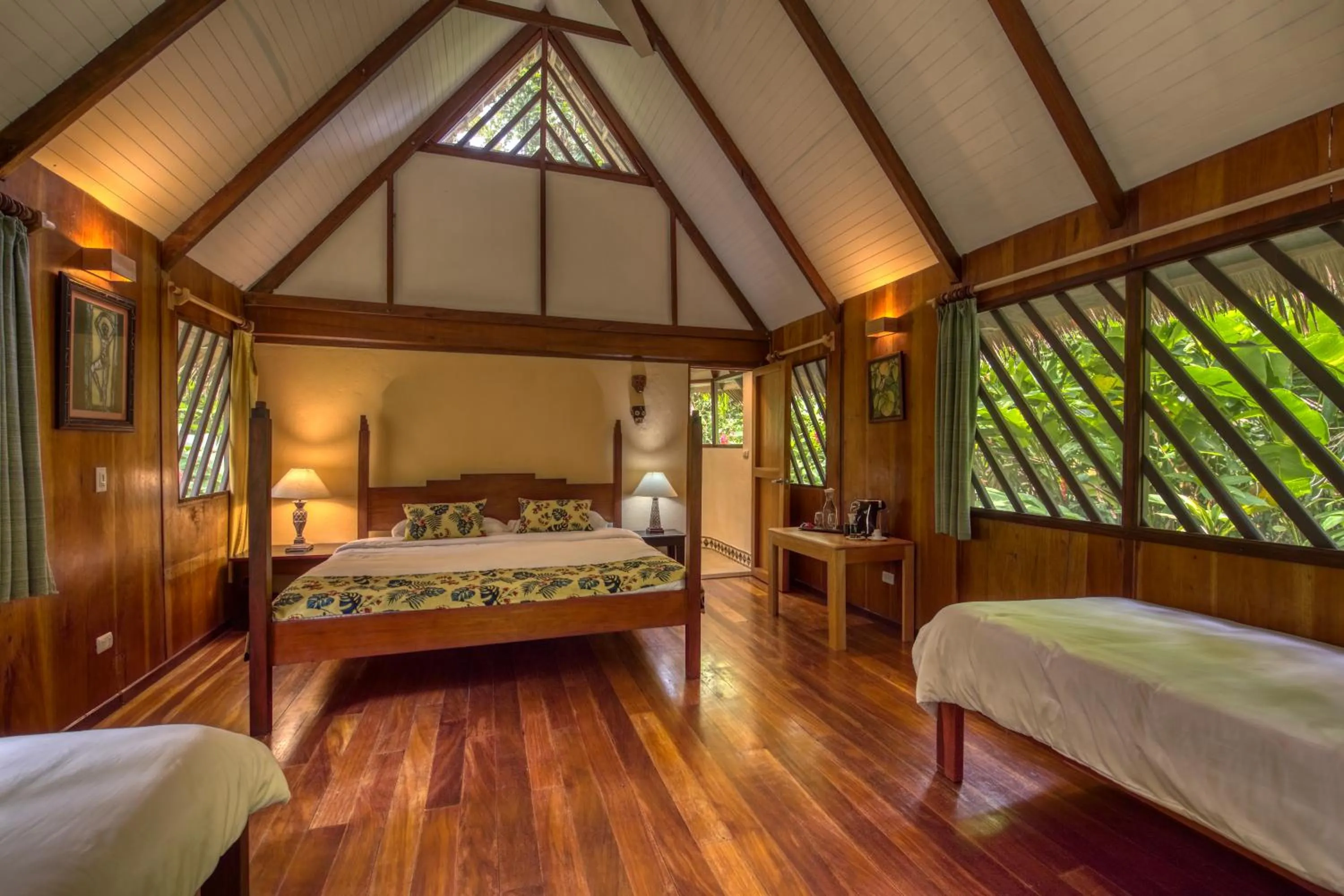 Bed in Shawandha Lodge