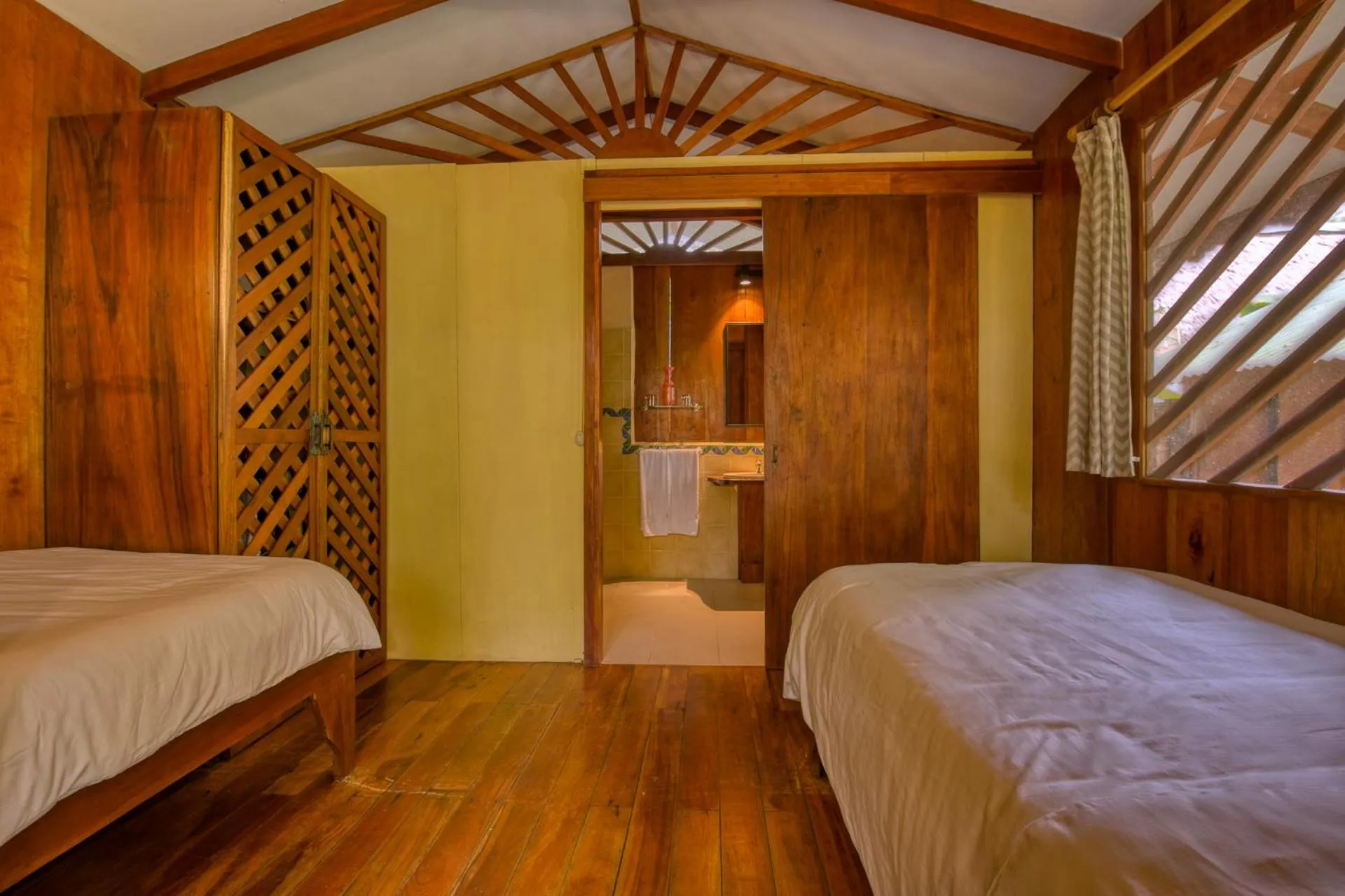 Bed in Shawandha Lodge