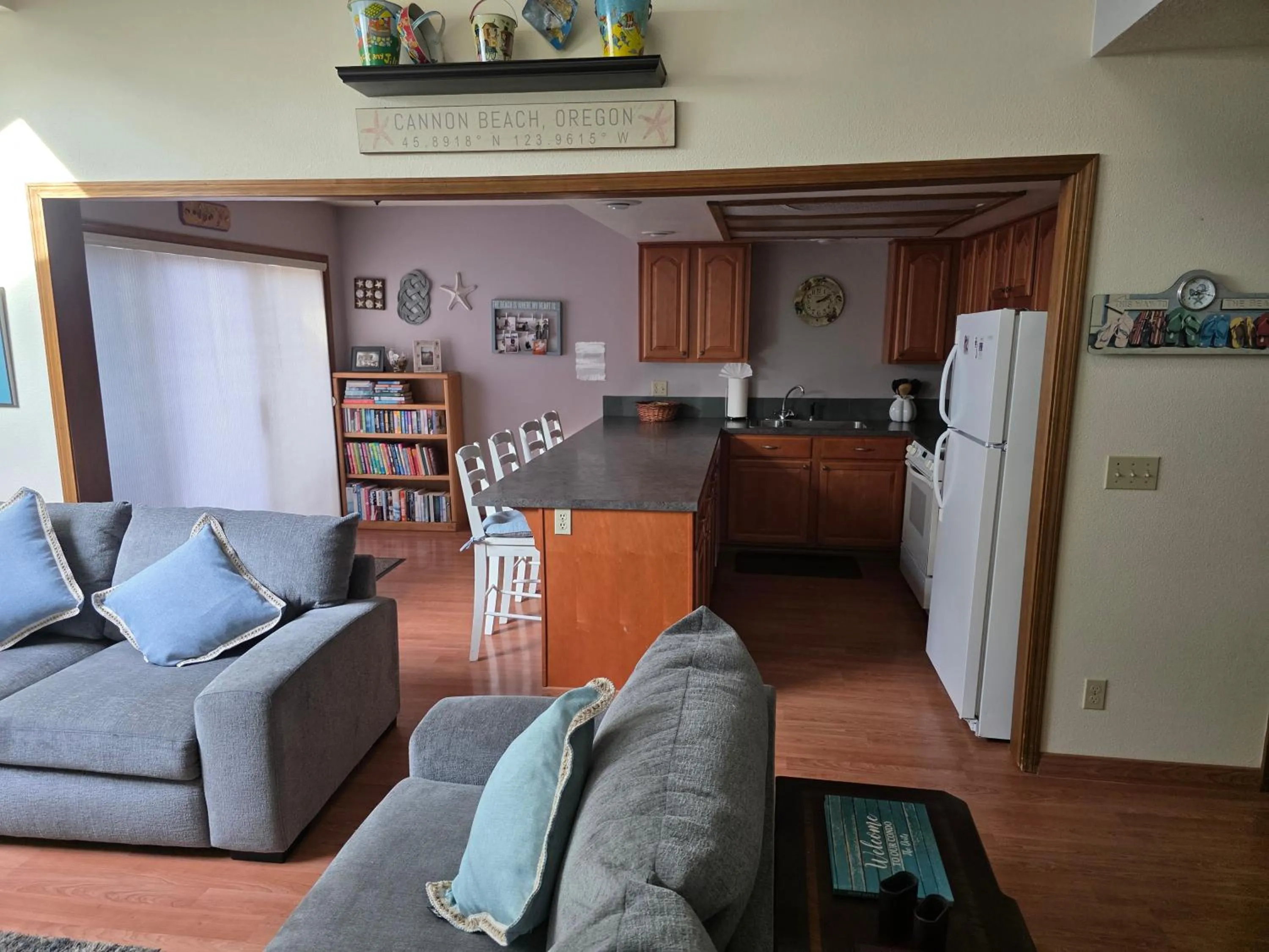 Living room in The Waves