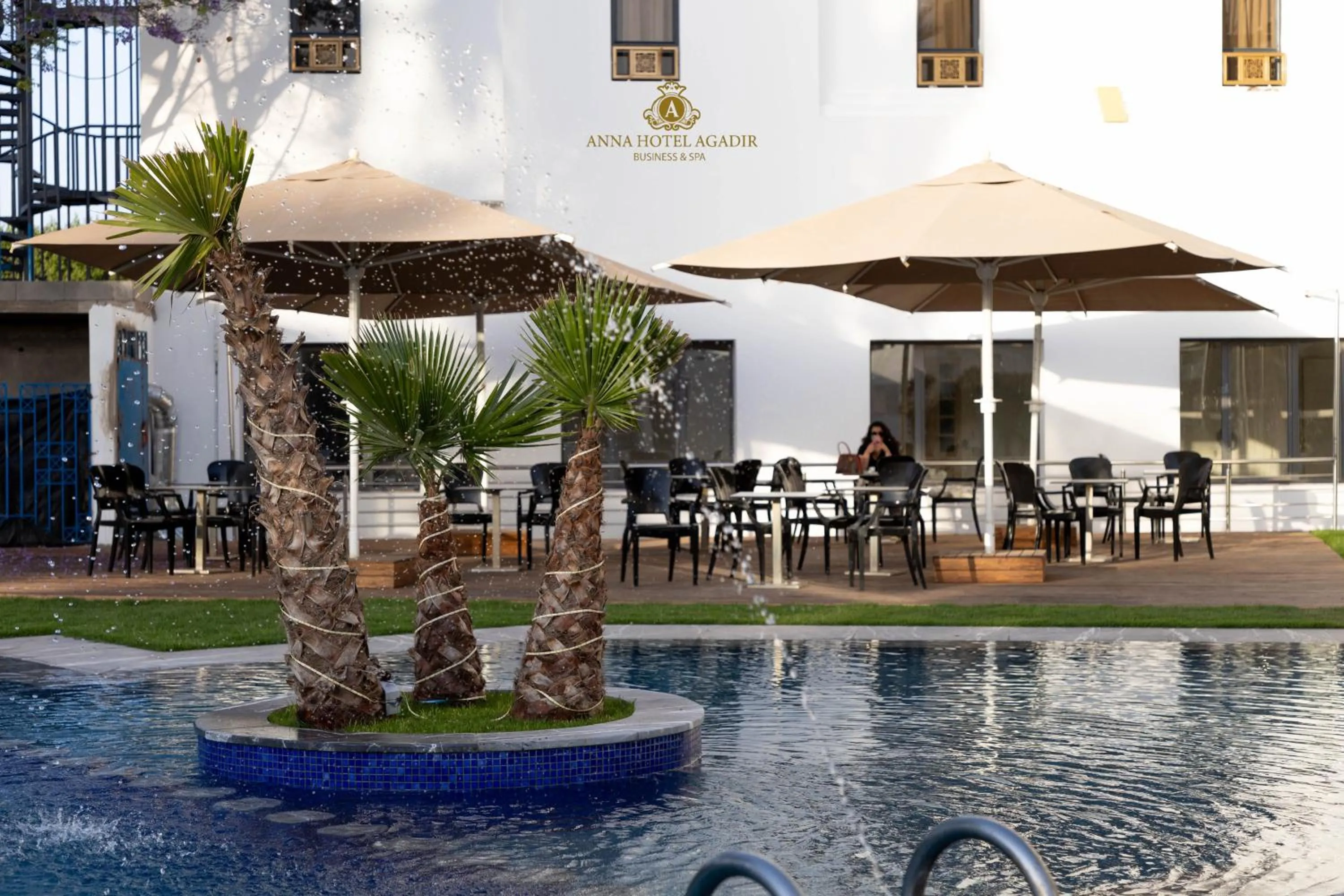 Patio in Hotel Anna Agadir