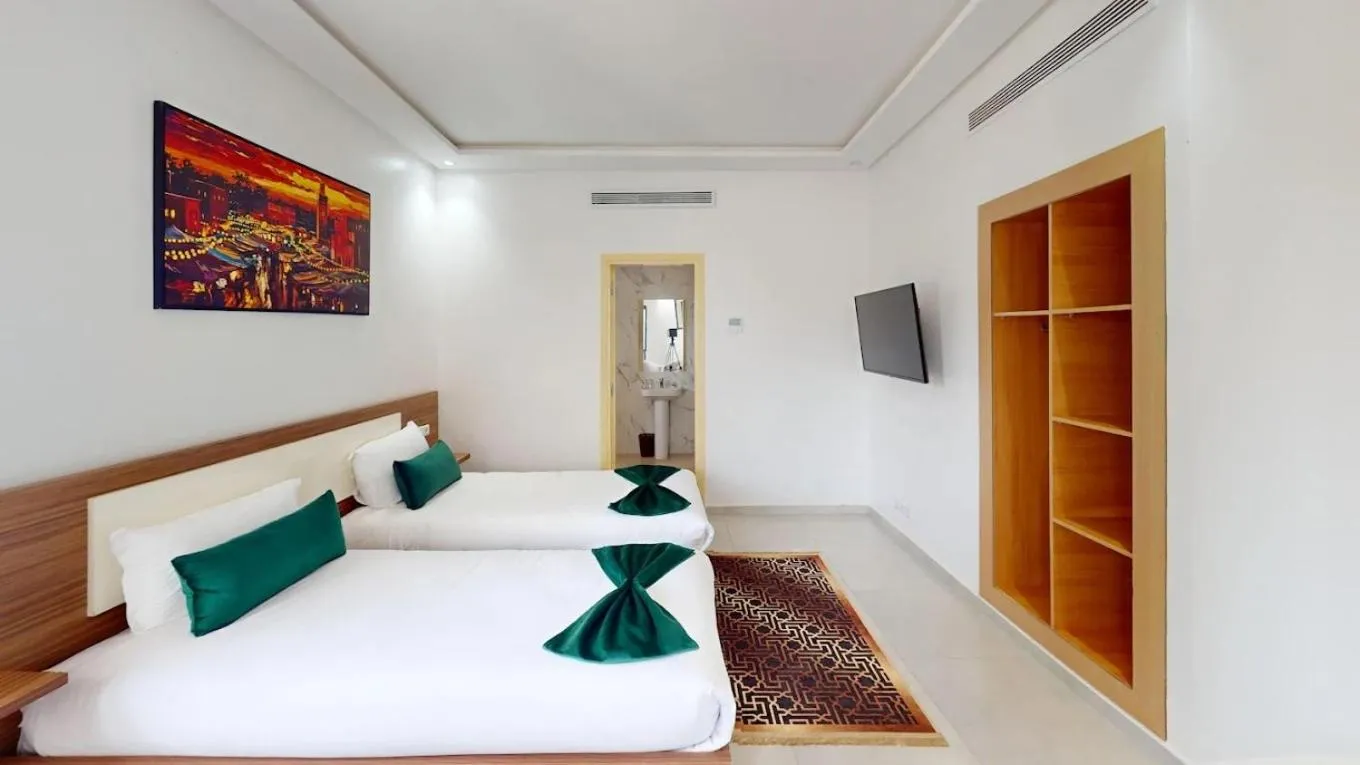 Bedroom, Bed in Hotel Anna Agadir