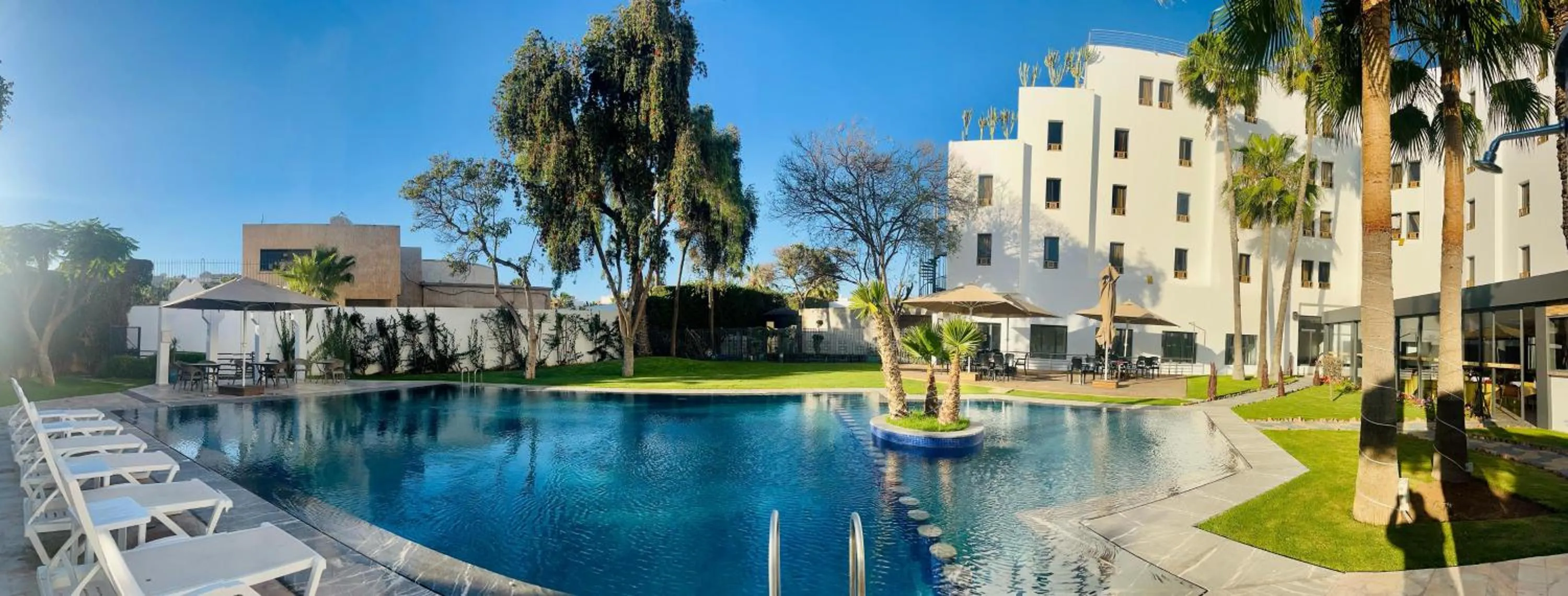 Pool view in Hotel Anna Agadir