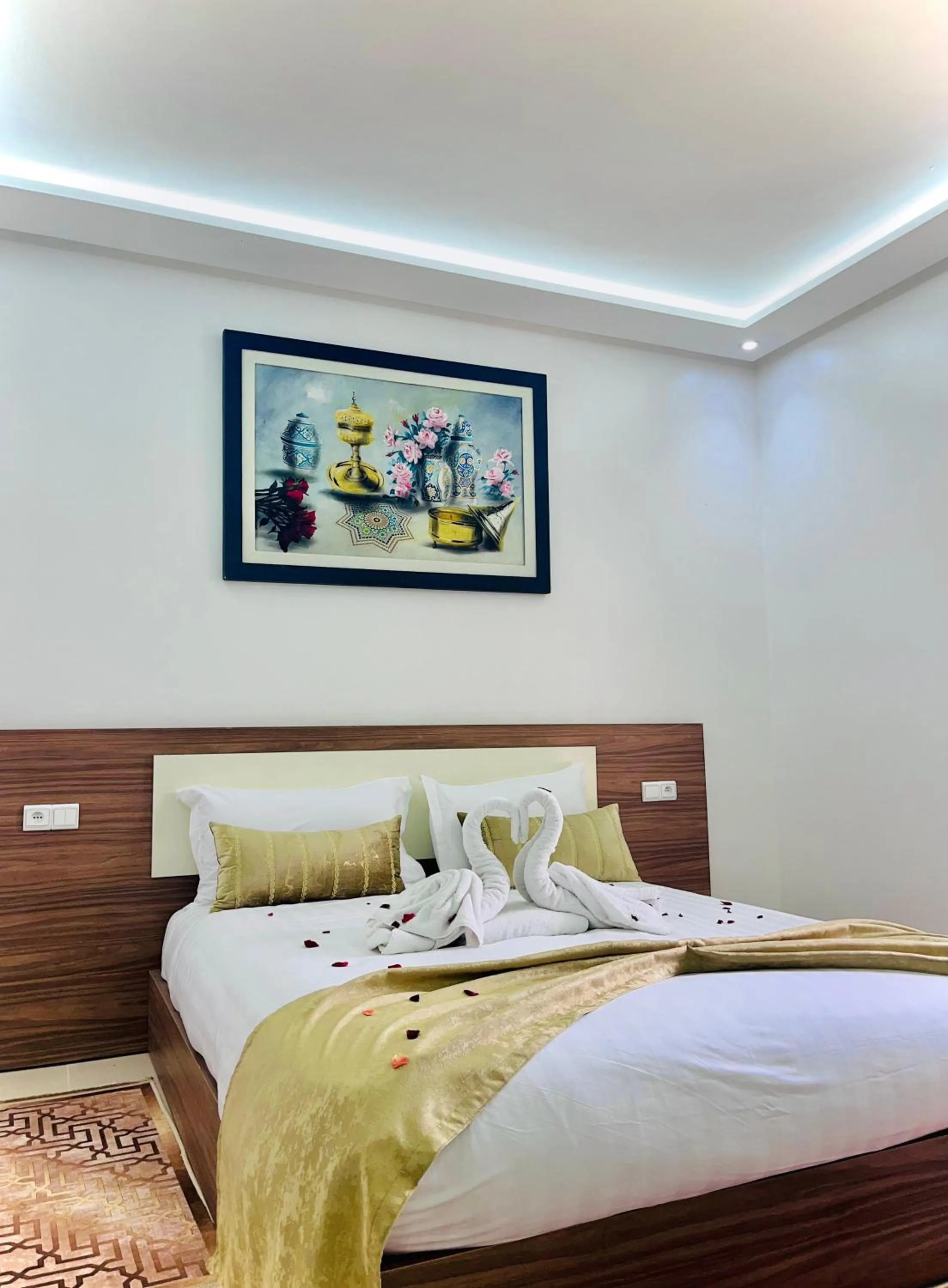 Bed in Hotel Anna Agadir