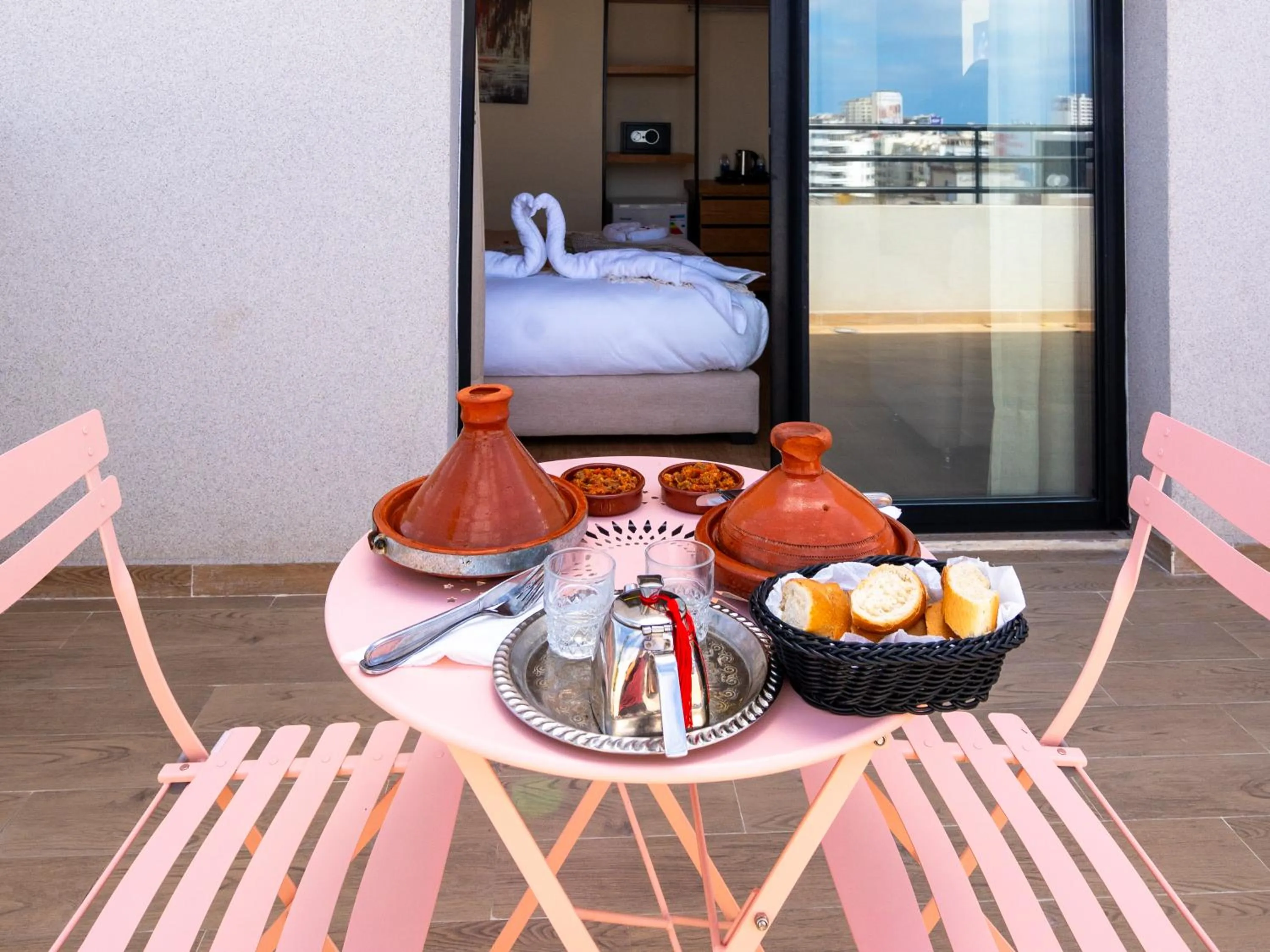 Patio in Unico Hotel Maarif