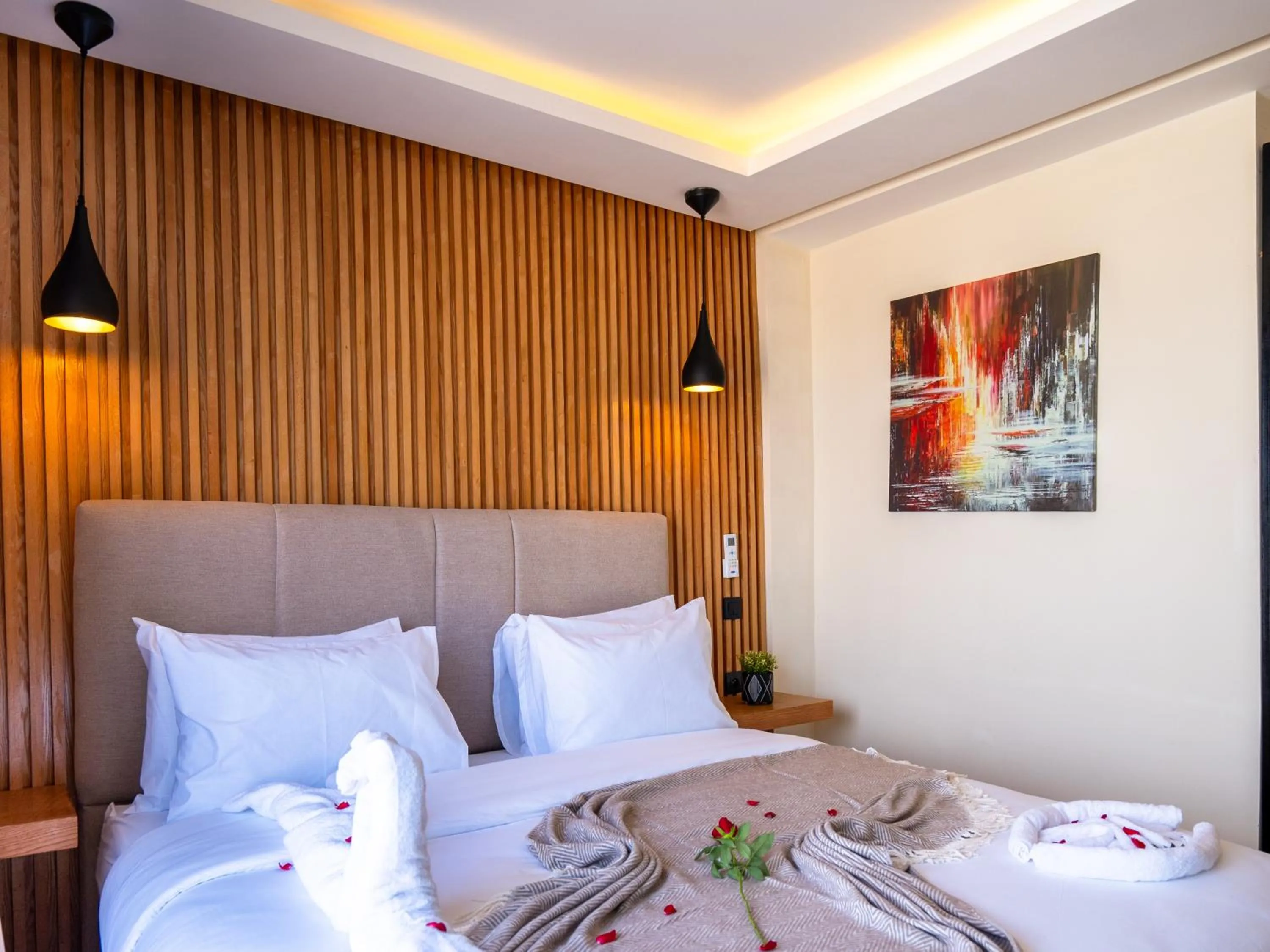 Photo of the whole room, Bed in Unico Hotel Maarif