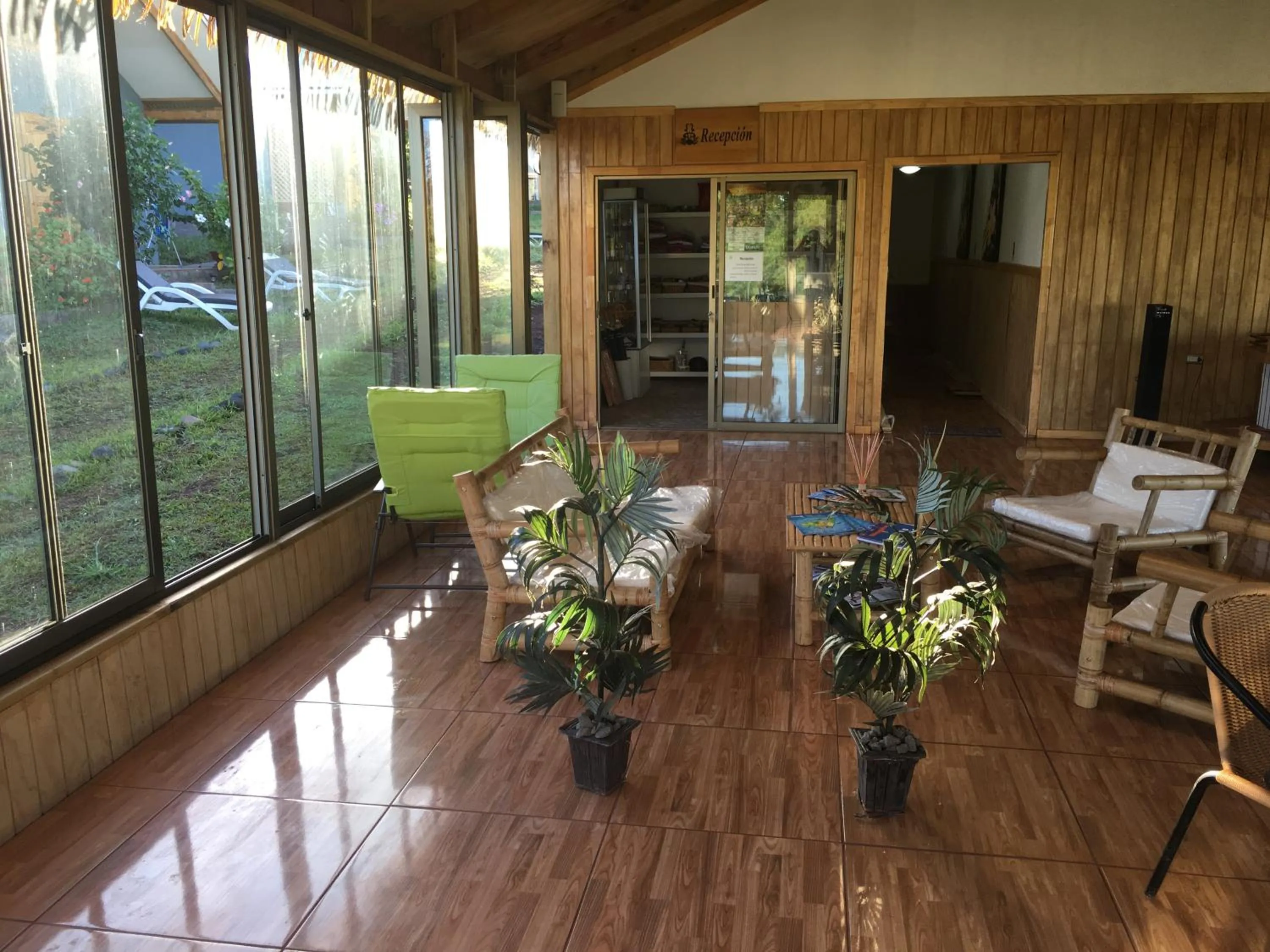 Lounge or bar in Cabañas Henua Iti