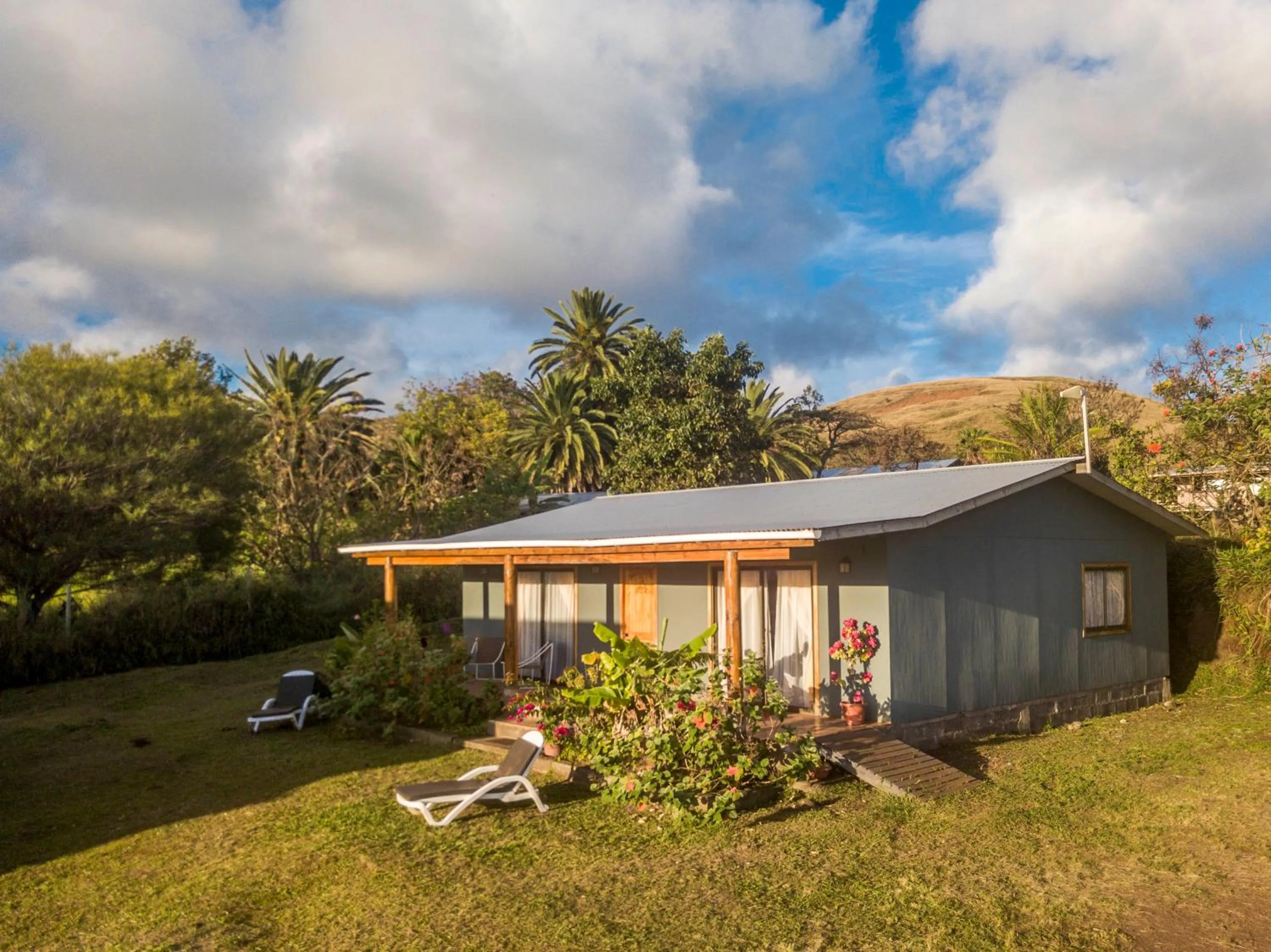 Bird's eye view in Cabañas Henua Iti