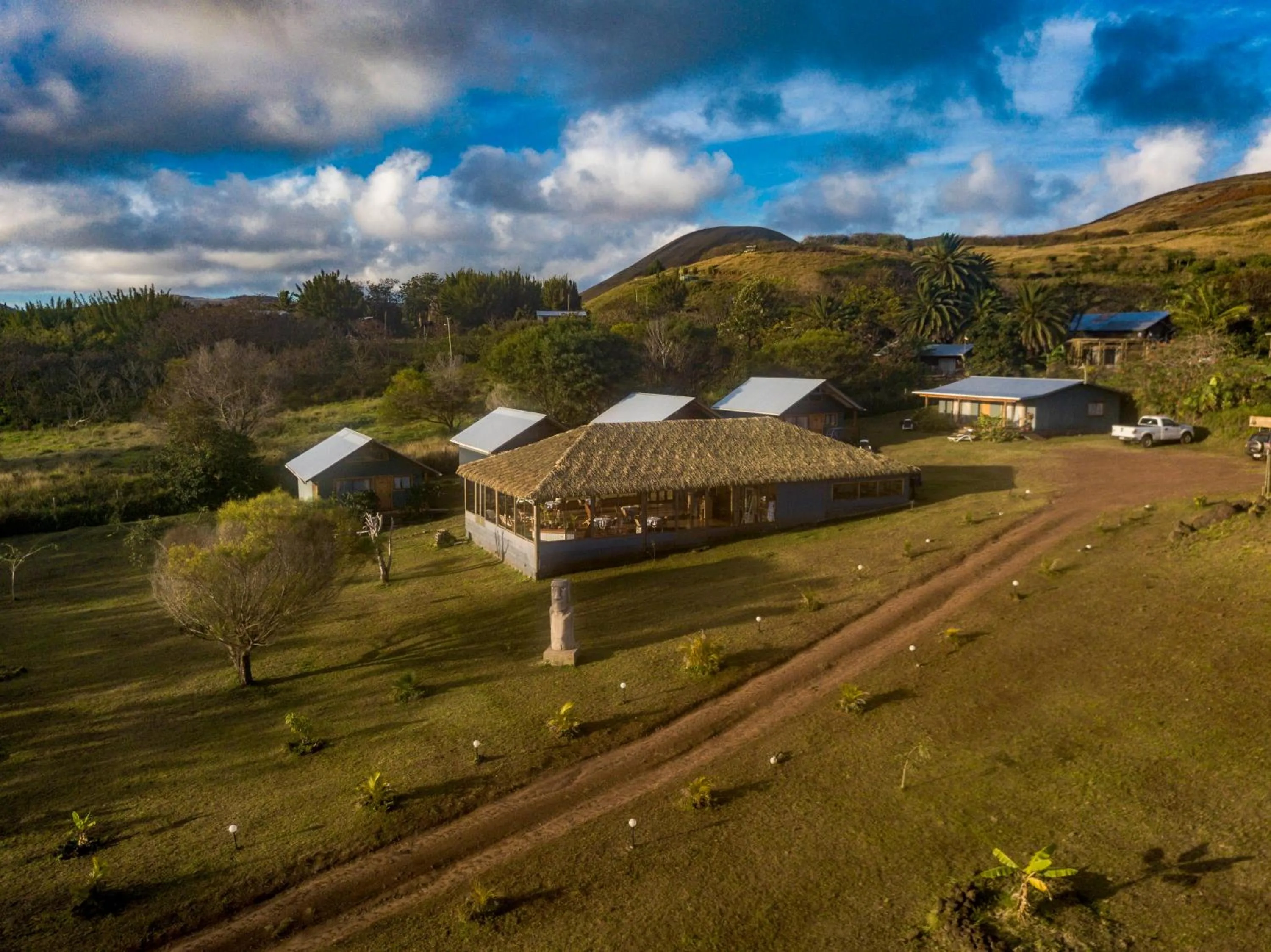 Facade/entrance in Cabañas Henua Iti