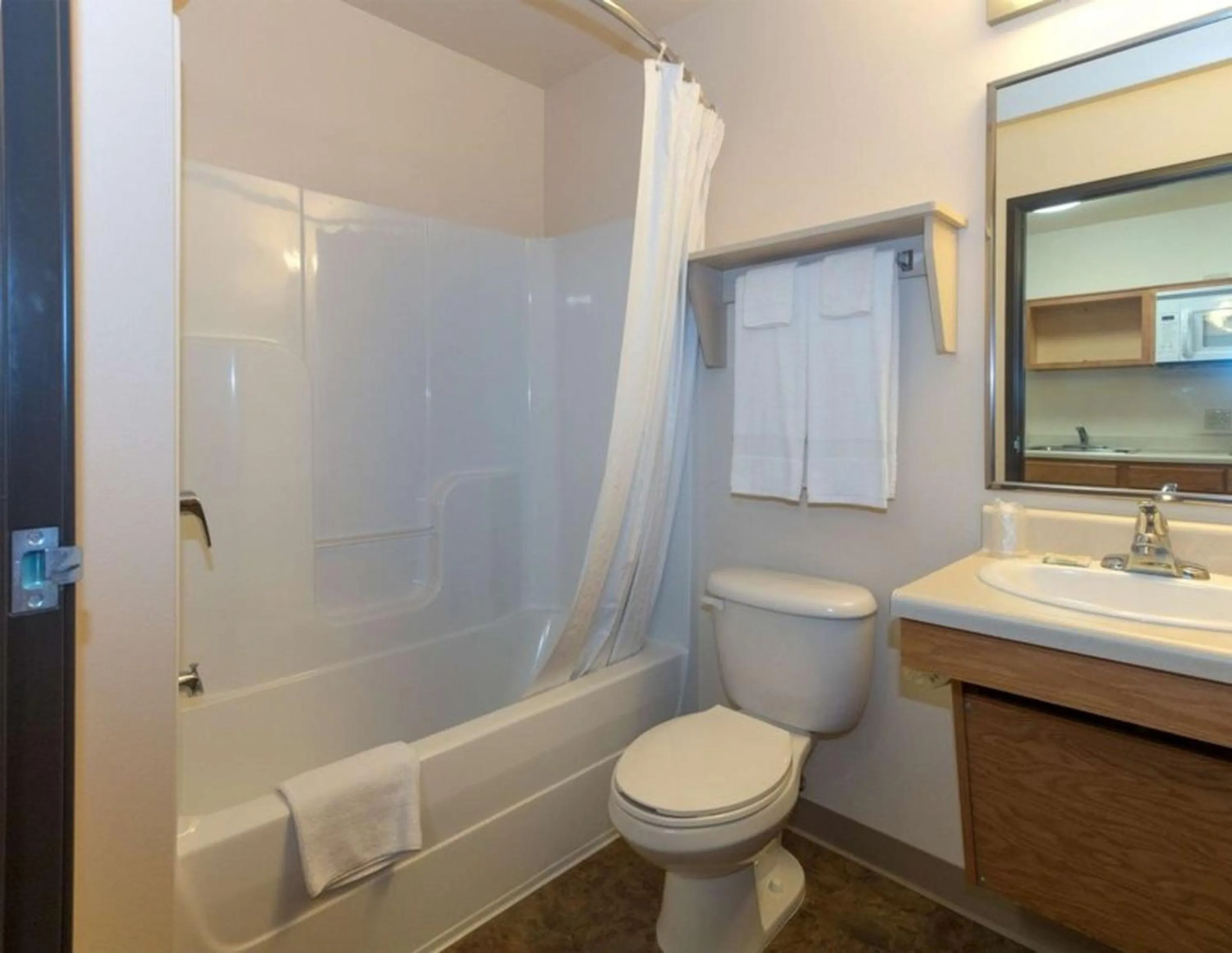Bathroom in WoodSpring Suites Grand Junction