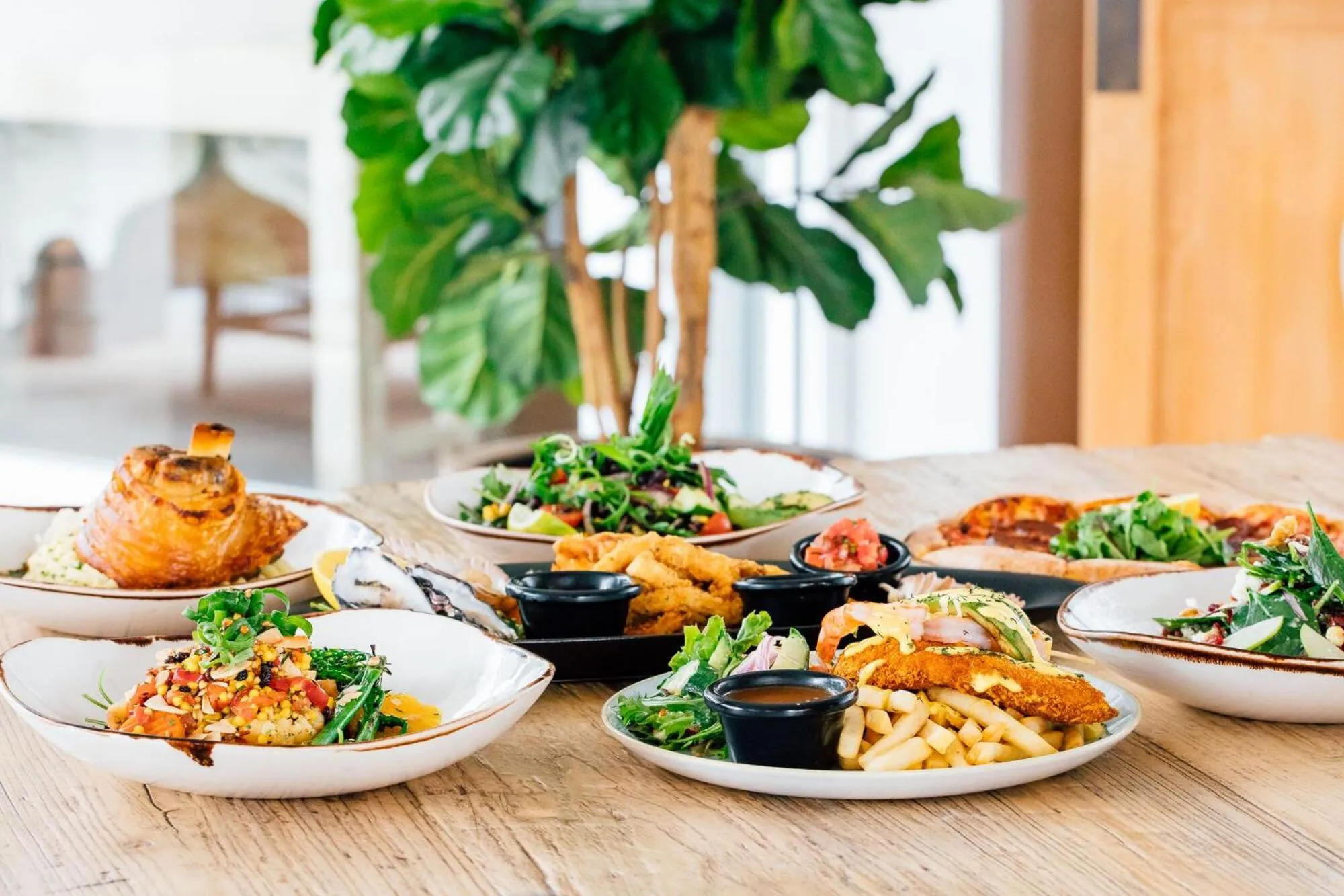 Food close-up in Crossroads Hotel